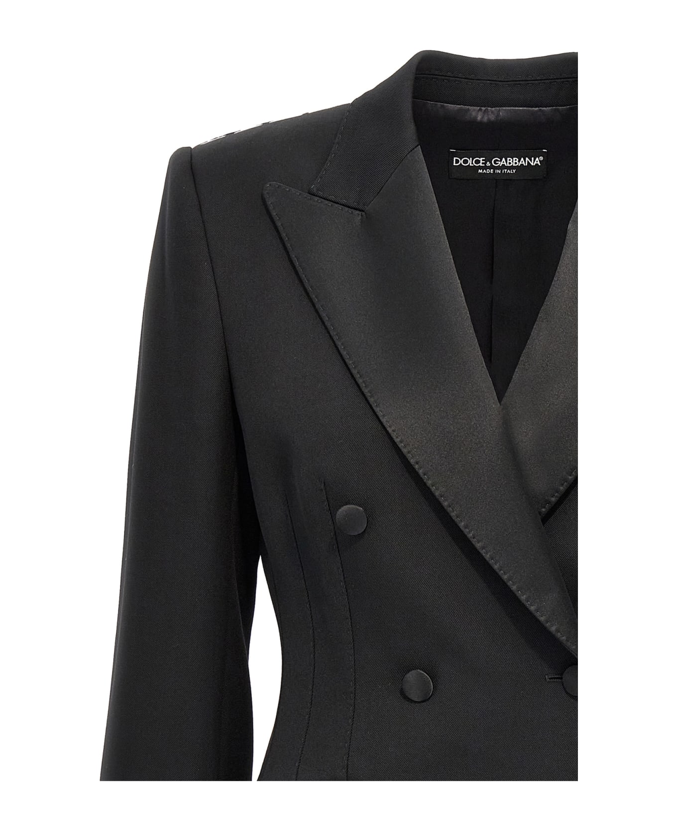 Dolce 
Gabbana Double-breasted Blazer - Black