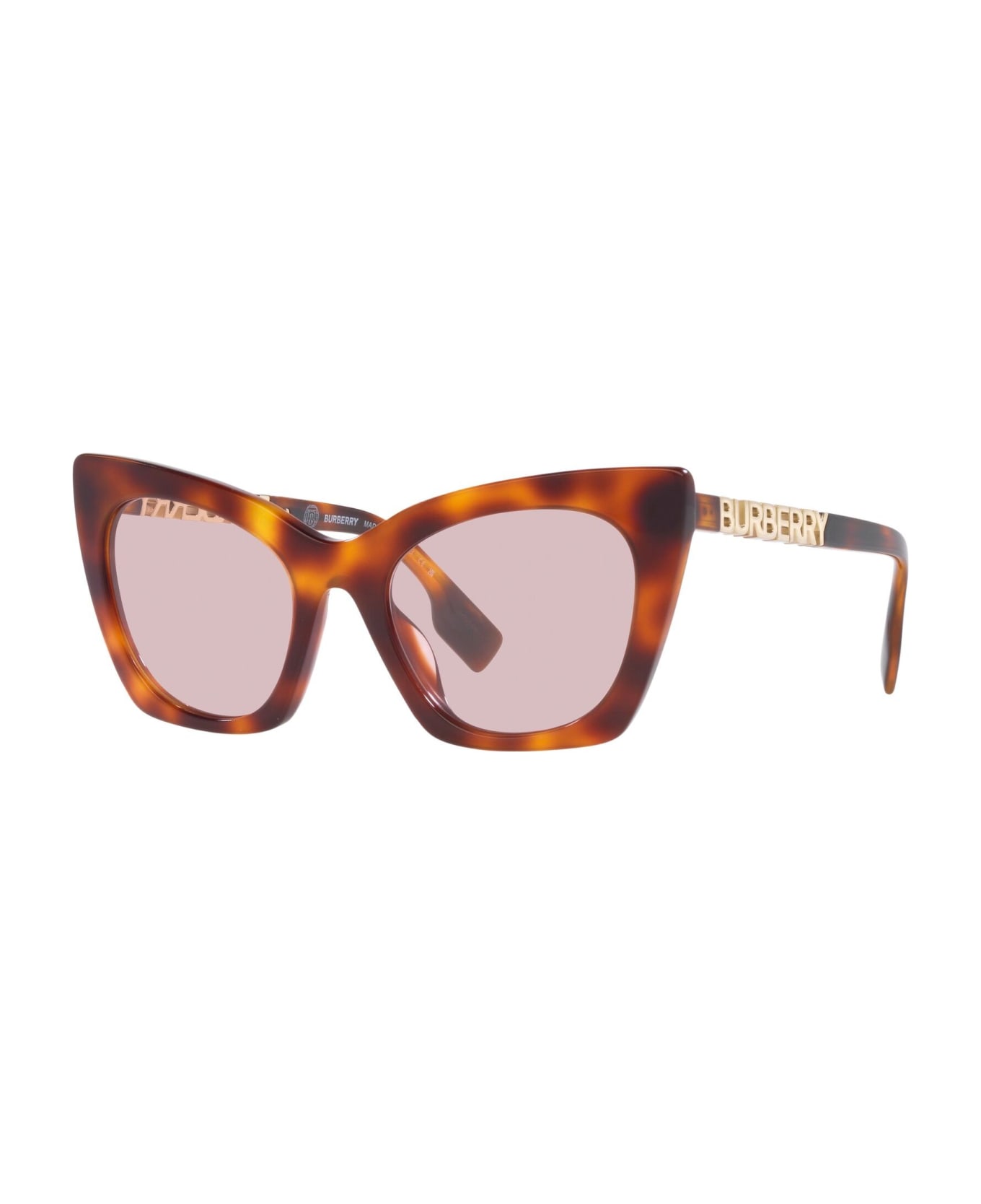 Burberry Eyewear Sunglasses - Marrone  e blu tartarugato/Marrone