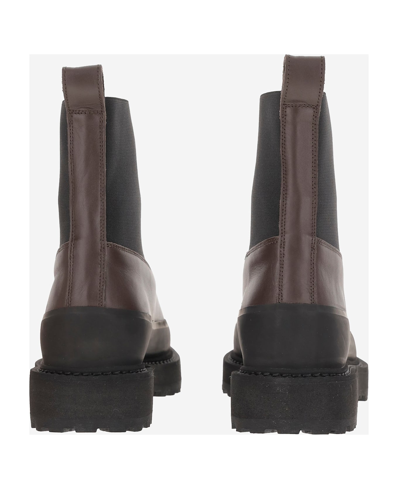 Le Monde Beryl Leather Ankle Boots - Brown