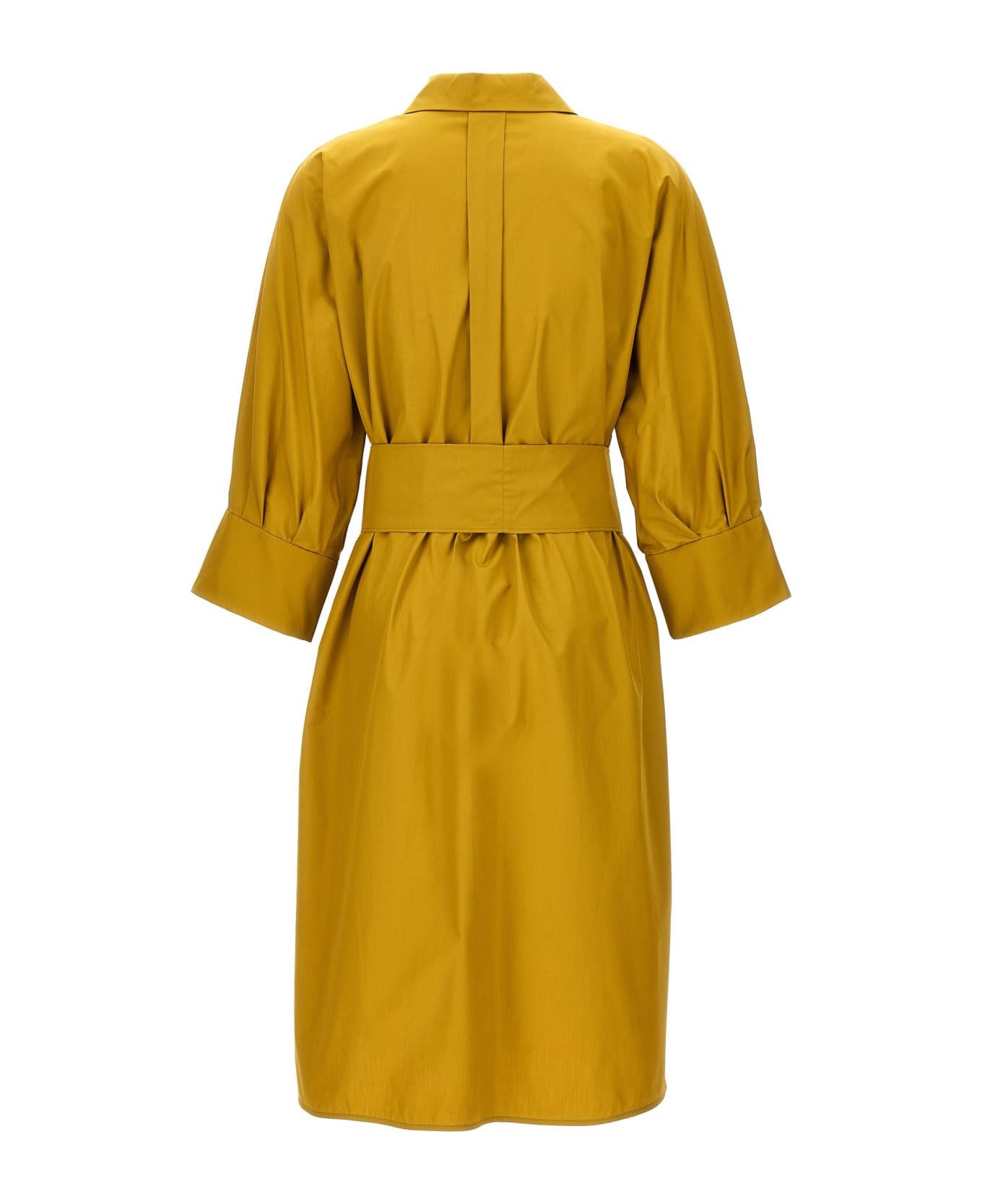 'S Max Mara 'tabata' Dress - Yellow