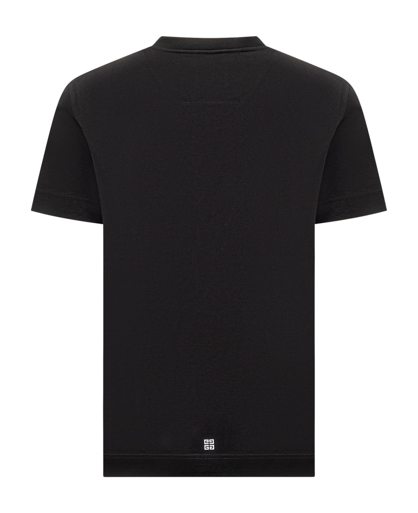 Givenchy T-shirt With Givenchy Logo - BLACK