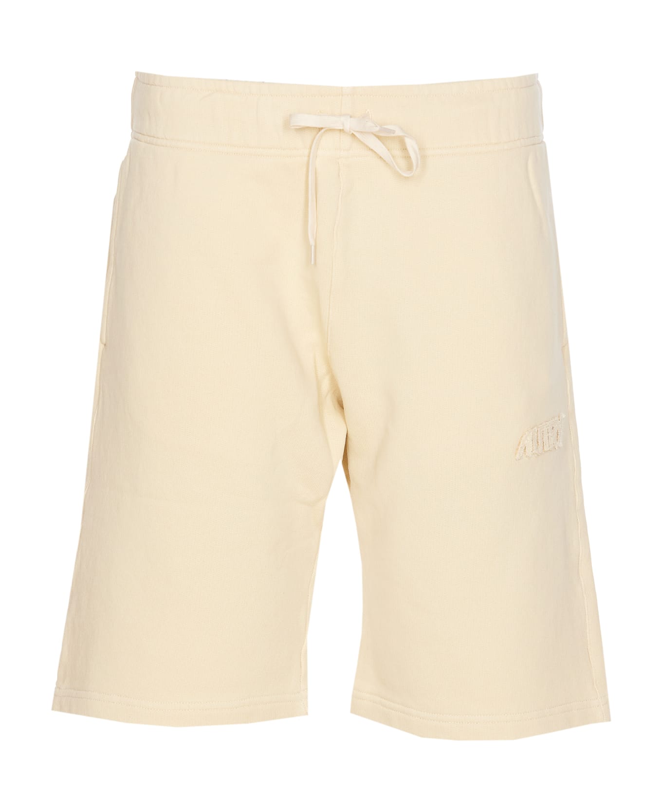 Autry Logo Shorts - Beige