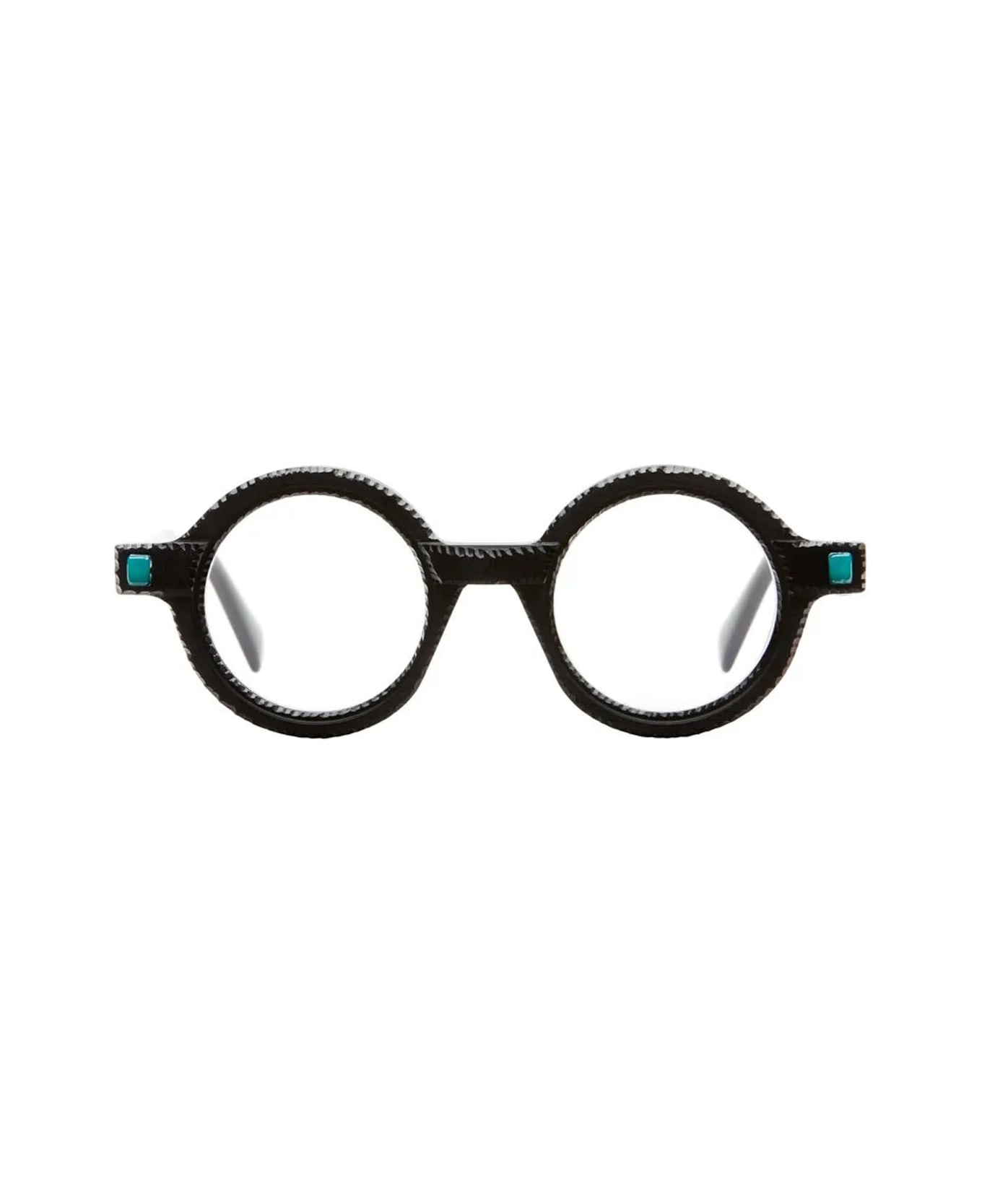 Kuboraum Maske Q7 Bms Ac Black Shine Black Matte Glasses - Nero
