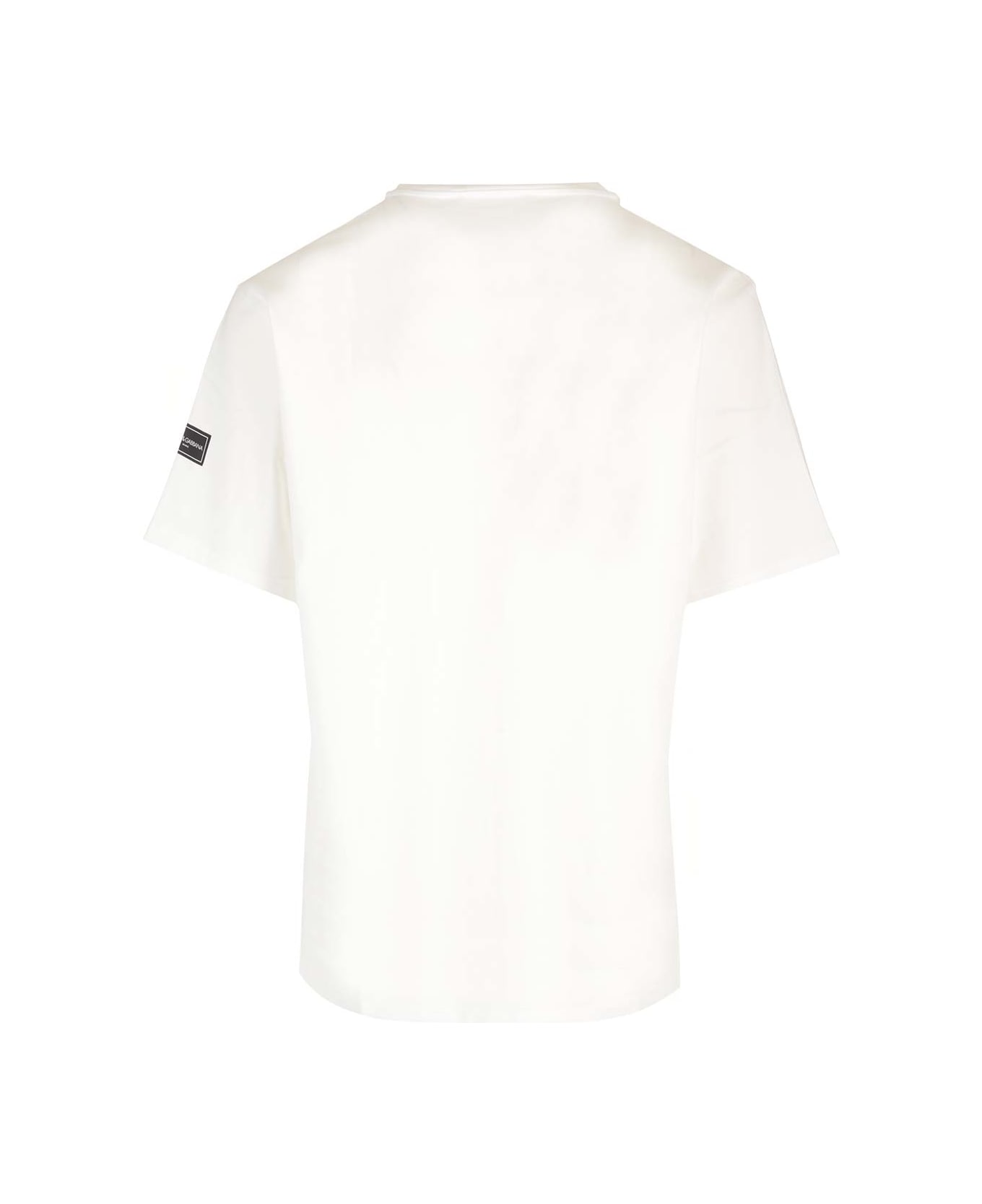 Dolce & Gabbana Crew Neck T-shirt - White