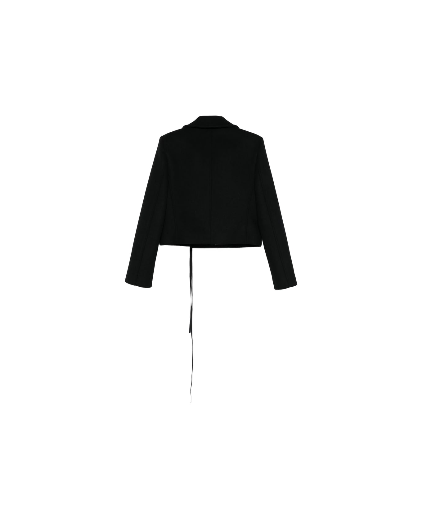 Ann Demeulemeester Coat - BLACK