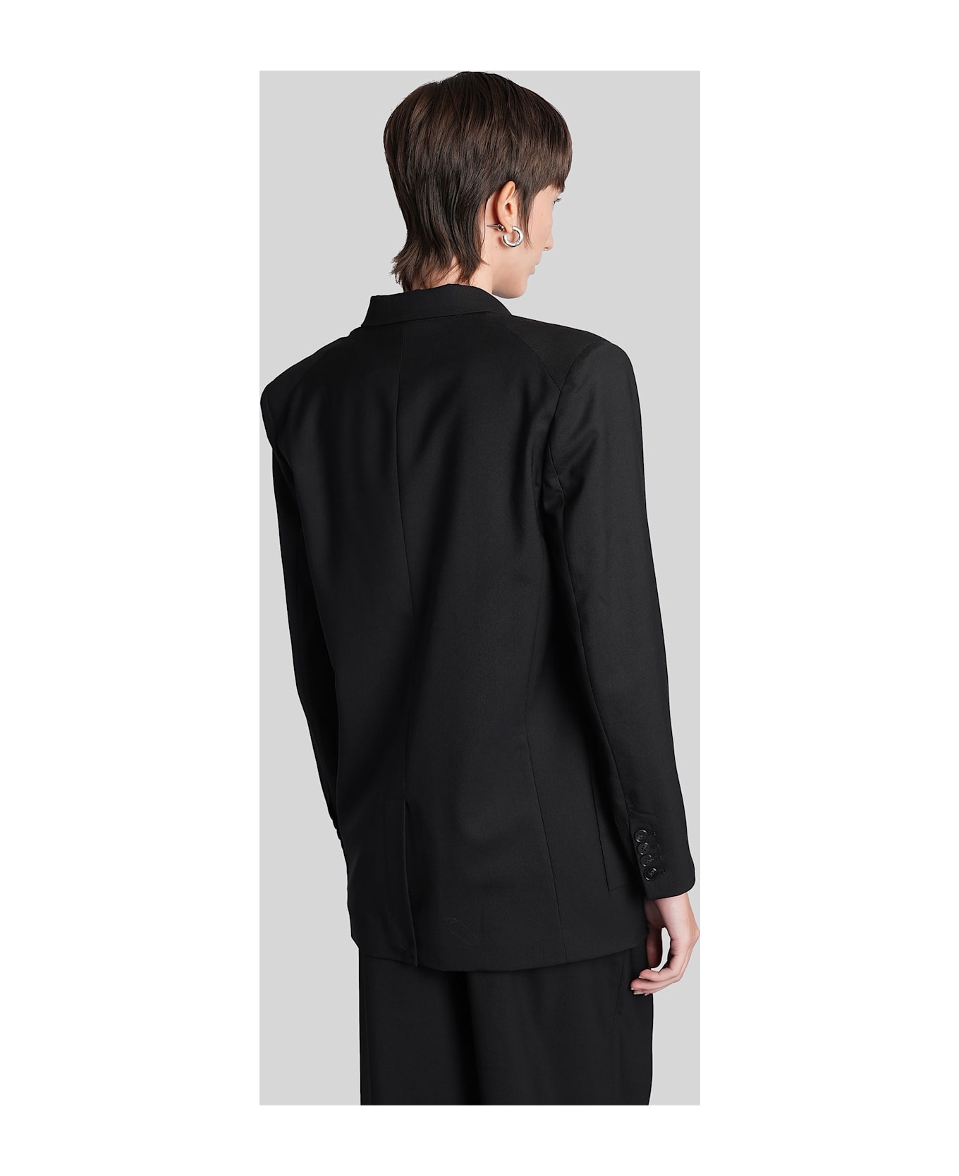 IRO Blazer In Black Wool - black