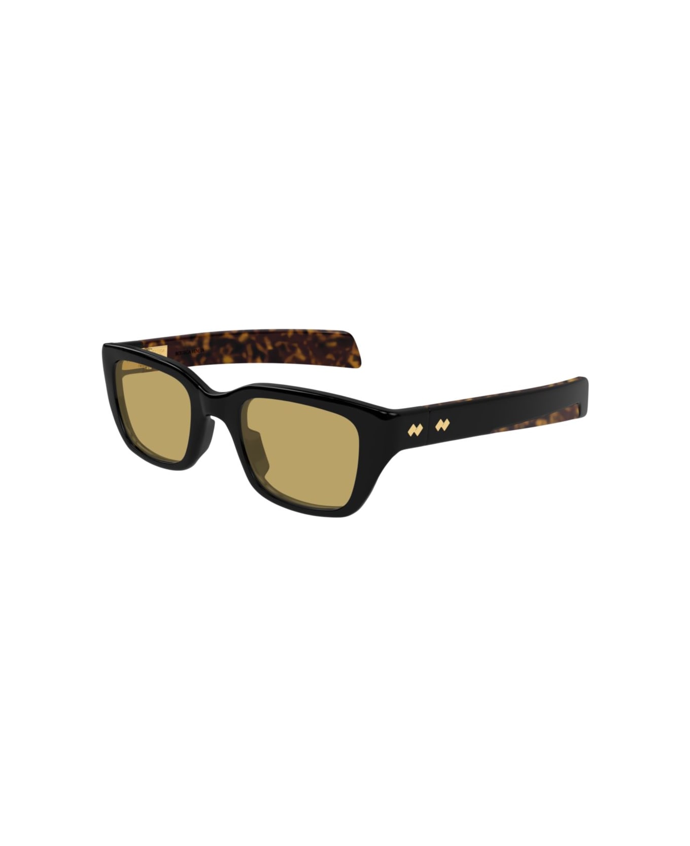 Bottega Veneta Eyewear Bv1393s-009black-black-green - BLACK-BLACK-GREEN