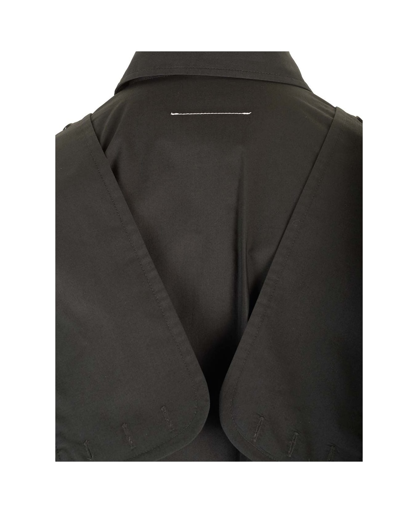 MM6 Maison Margiela Boxy Fit Shirt - Black