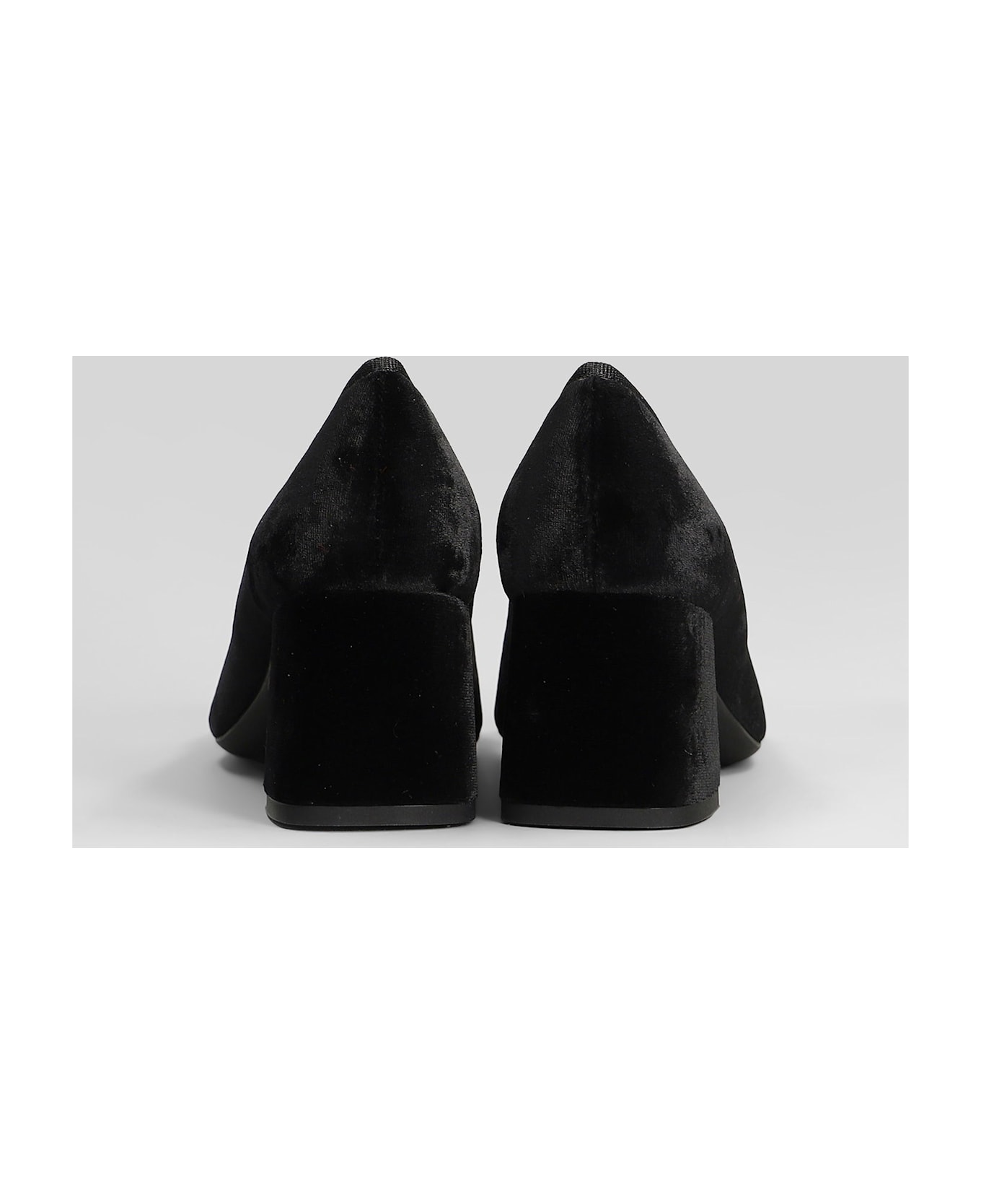 Roberto Festa Ery Pumps In Black Velvet - black