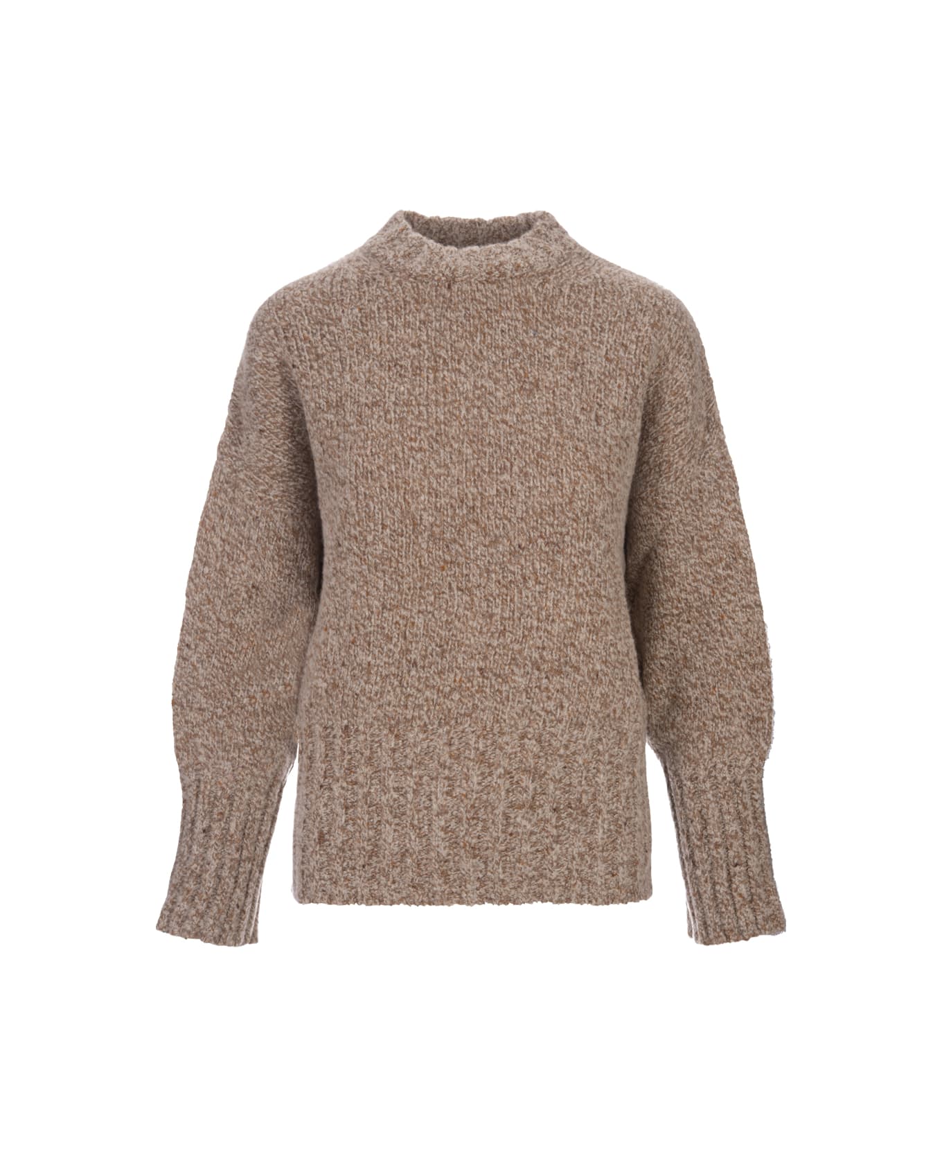 Fedeli Light Brown Cynthia Pullover - Brown