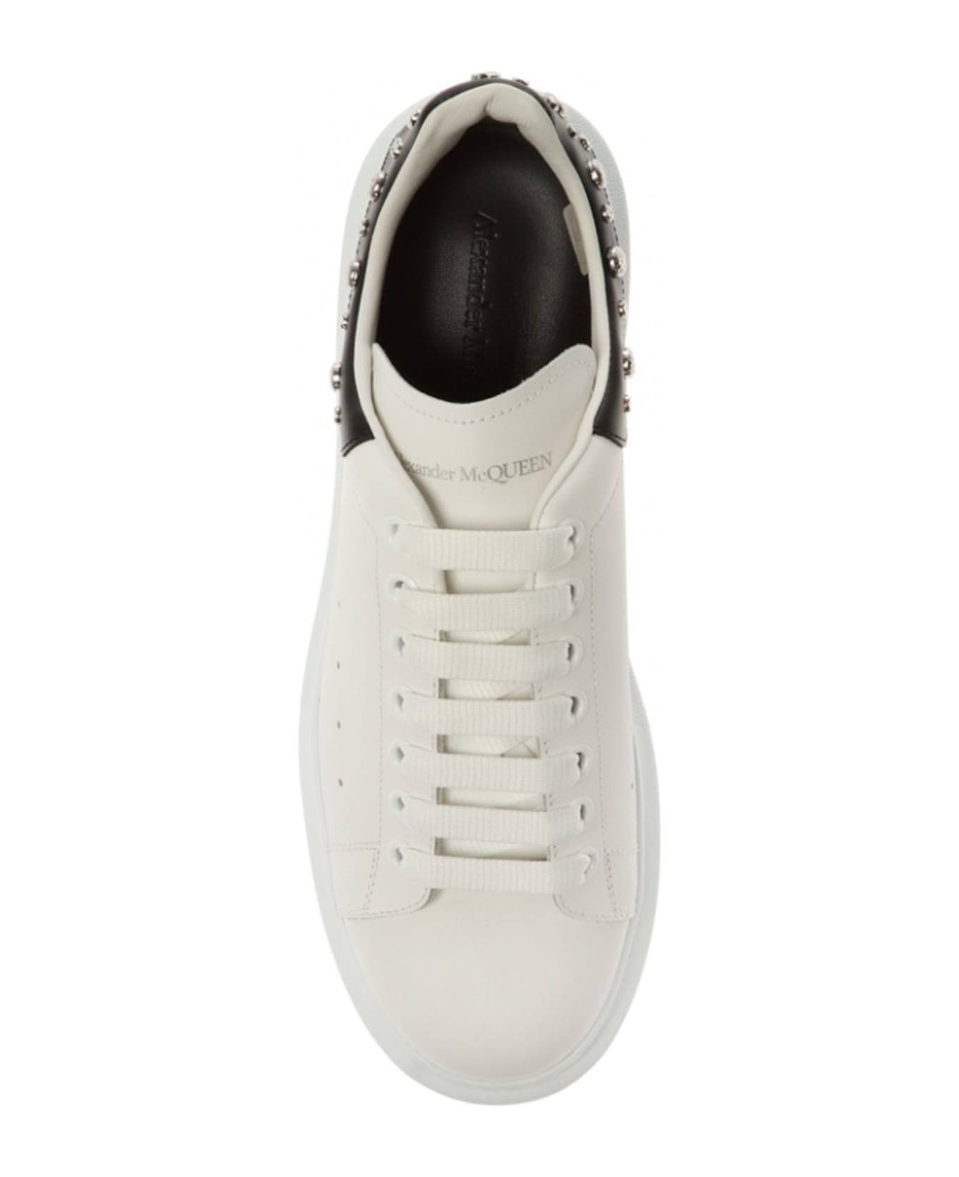 Alexander McQueen Studded Oversized Sneakers - White