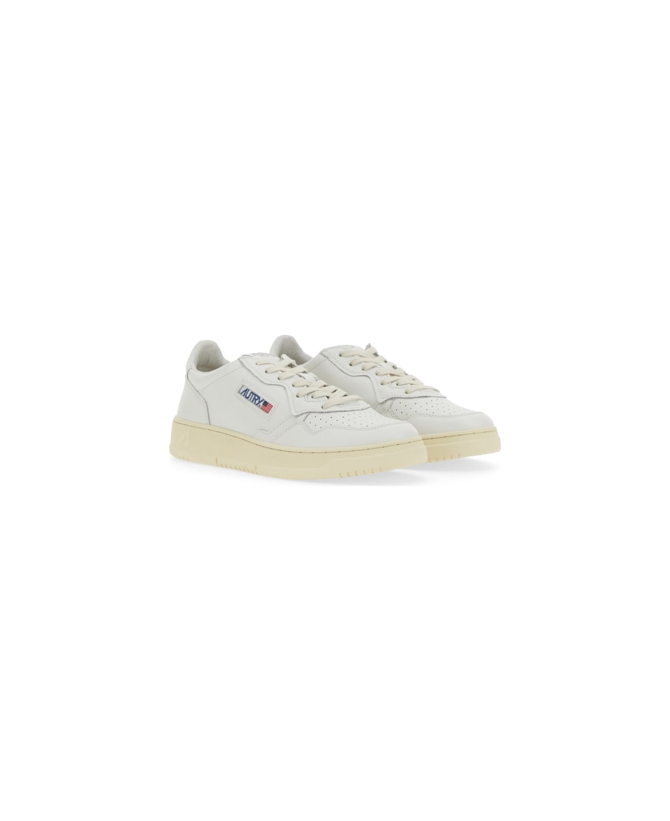 Autry Medalist Low Sneaker - WHITE
