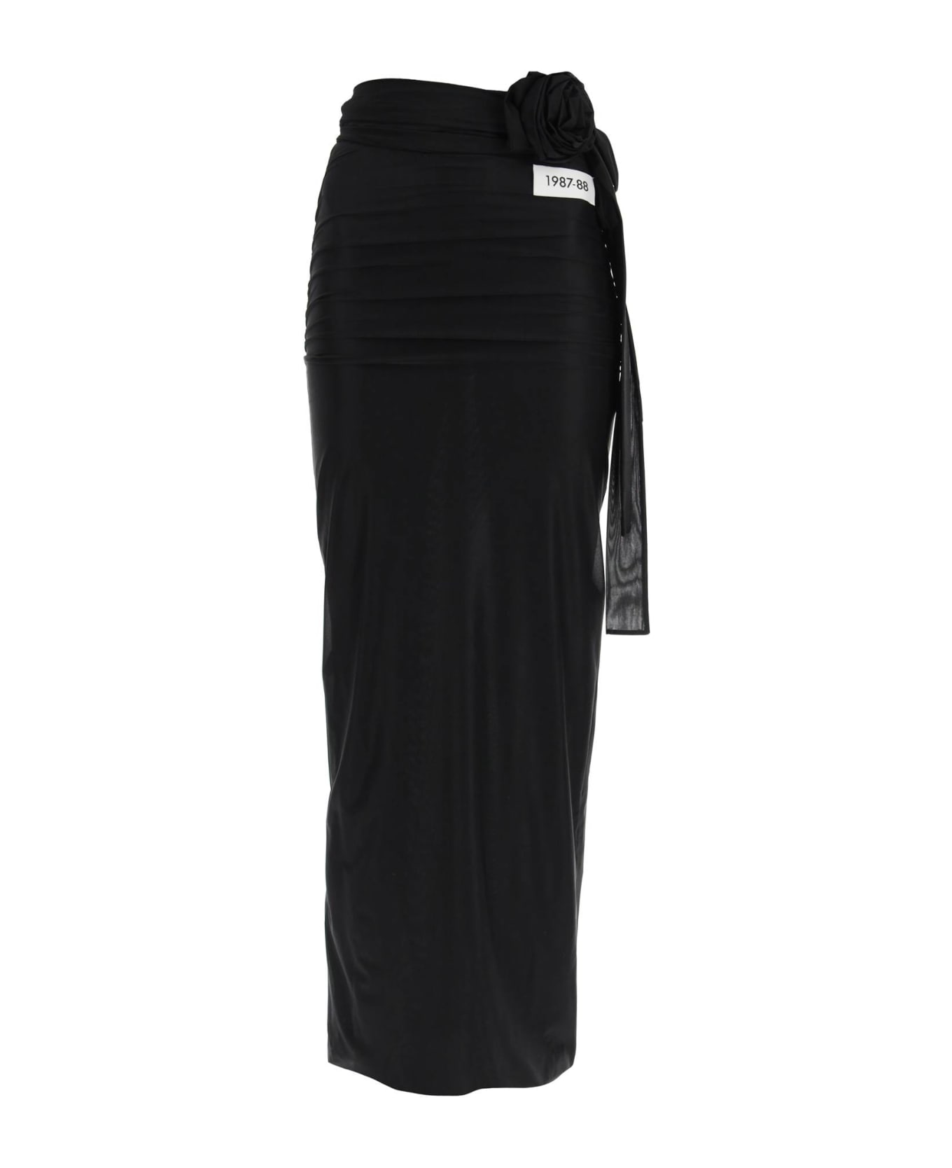 Dolce & Gabbana Jersey Stretch Maxi Skirt - Black スカート