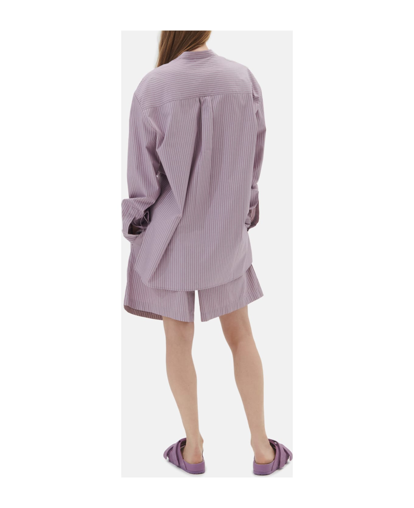 Birkenstock Poplin Pyjamas Shirt - LILAC