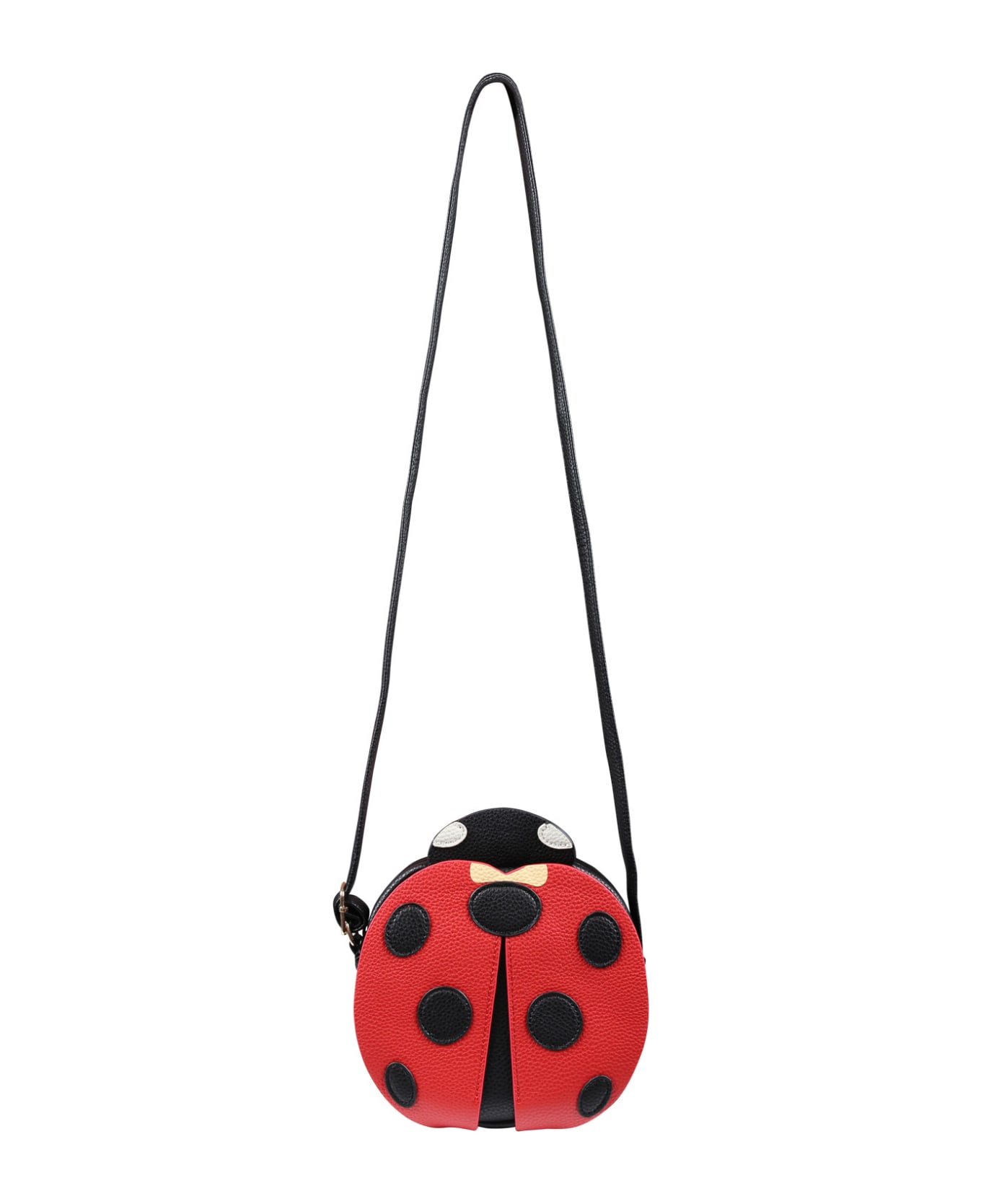 Molo Casual Red Ladybug-shaped Bag For Girl - Red