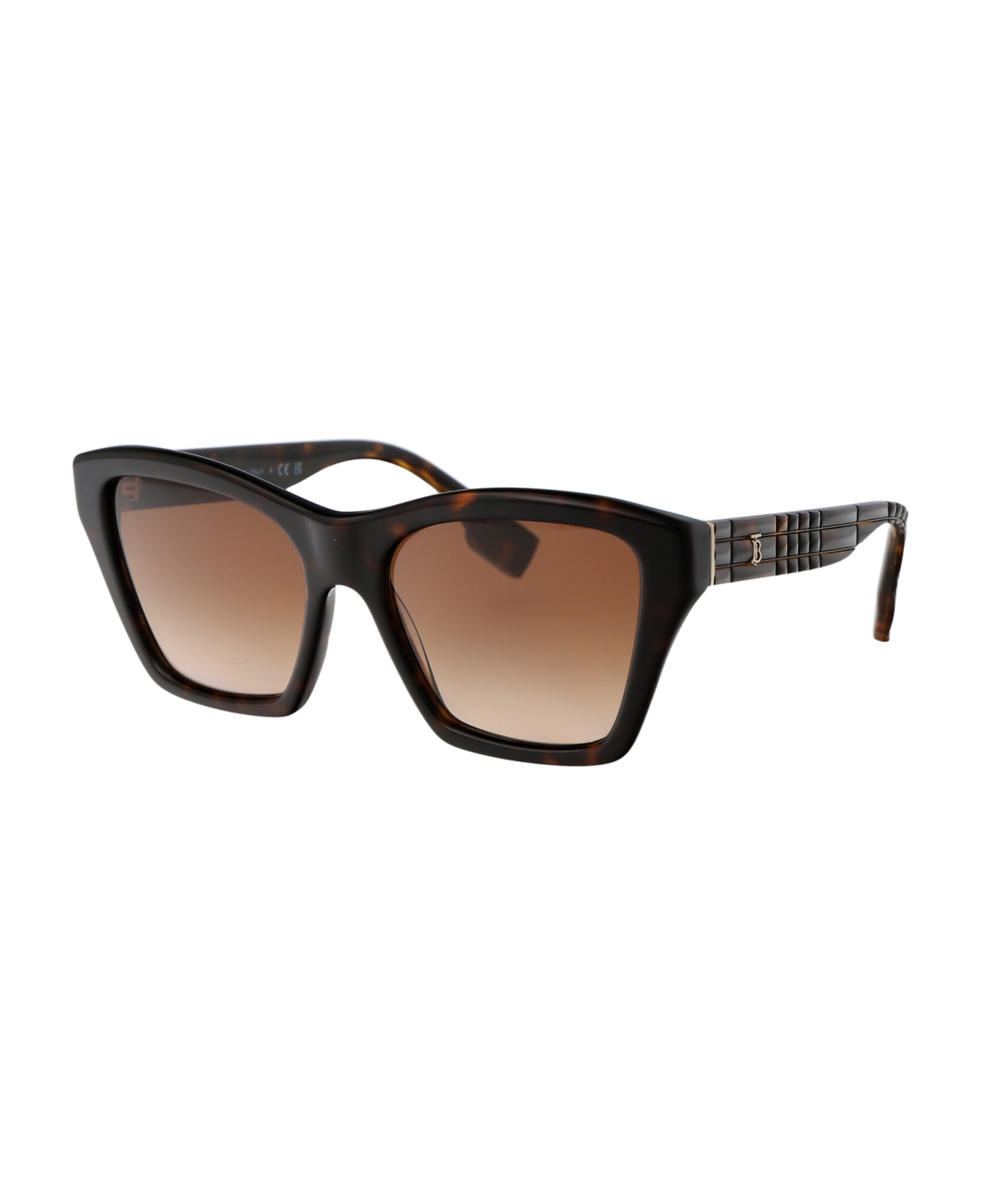 Burberry Eyewear Arden Sunglasses - 300213 DARK HAVANA