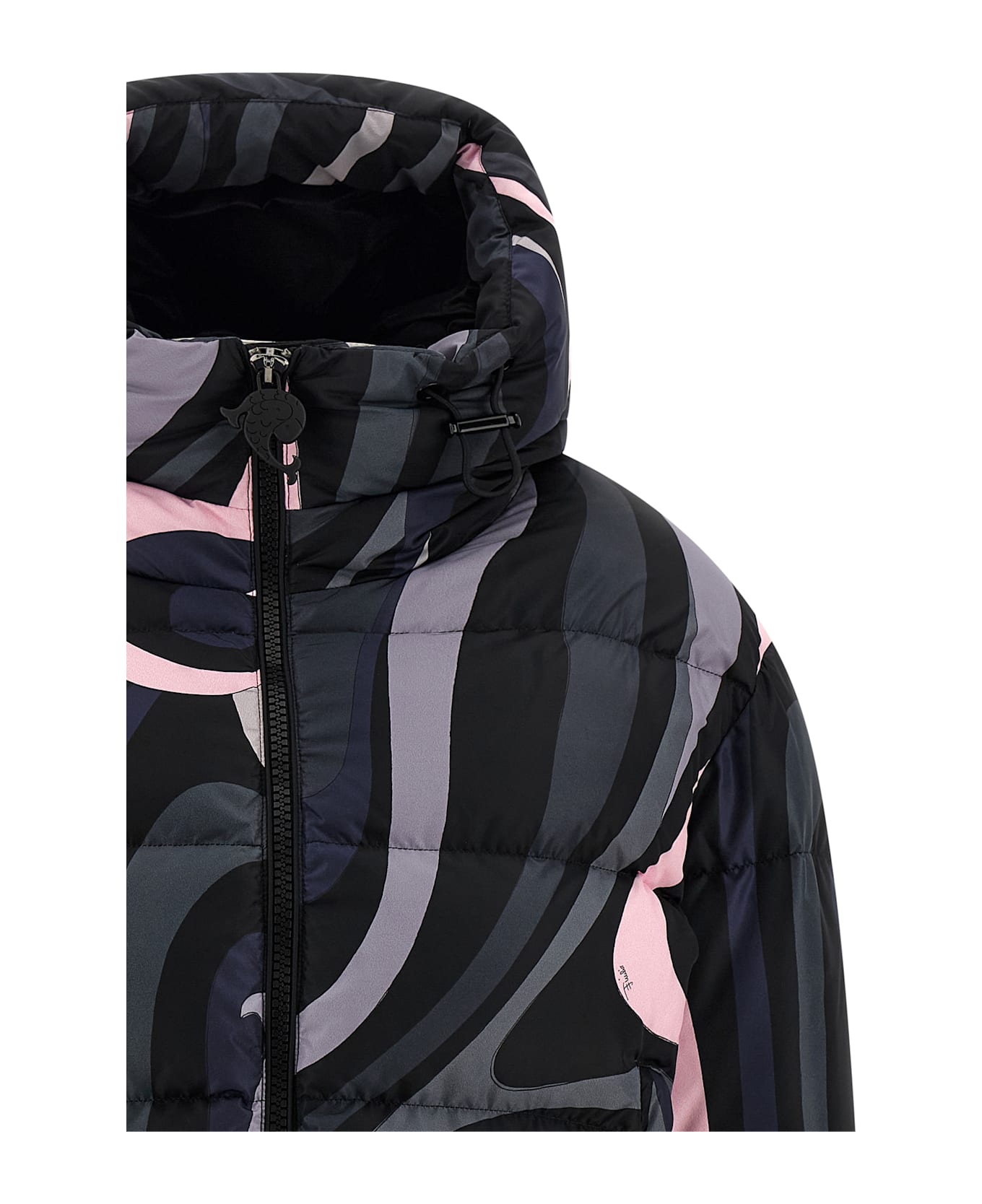 Pucci 
iride
 Down Jacket - BLACK PINK