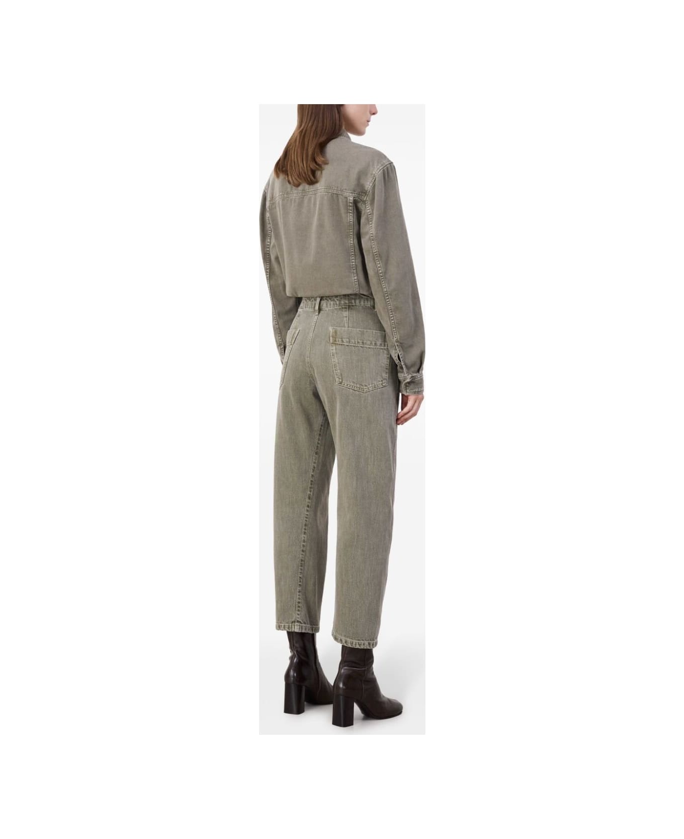 Lemaire Twisted Pants Jeans - Olive