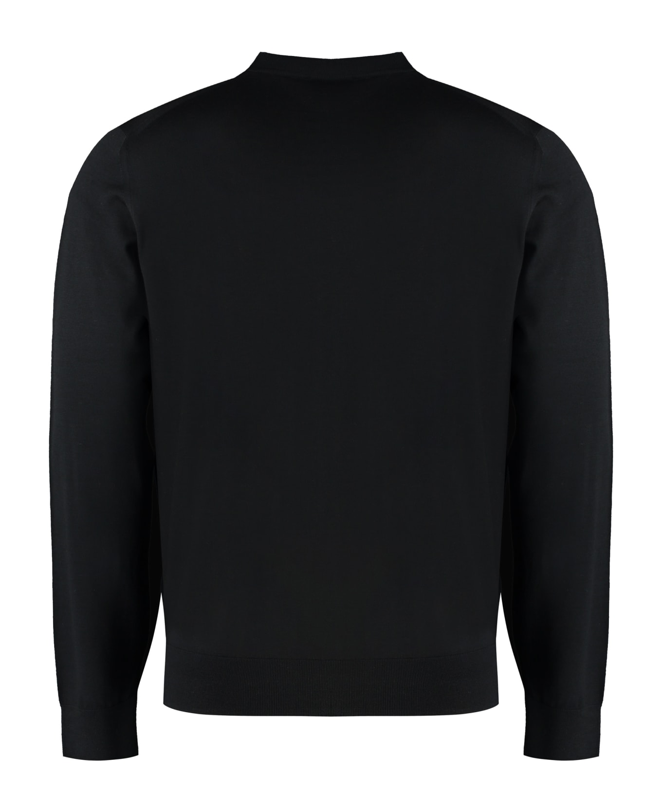Prada Long Sleeve Crew-neck Sweater - black