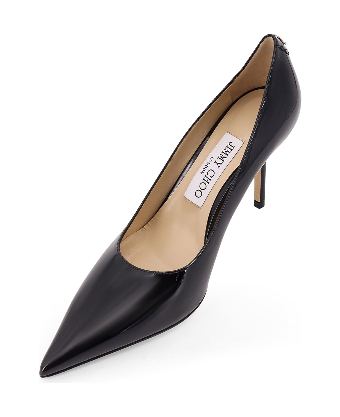 Jimmy Choo Love 85 Patent Leather Pumps - Black
