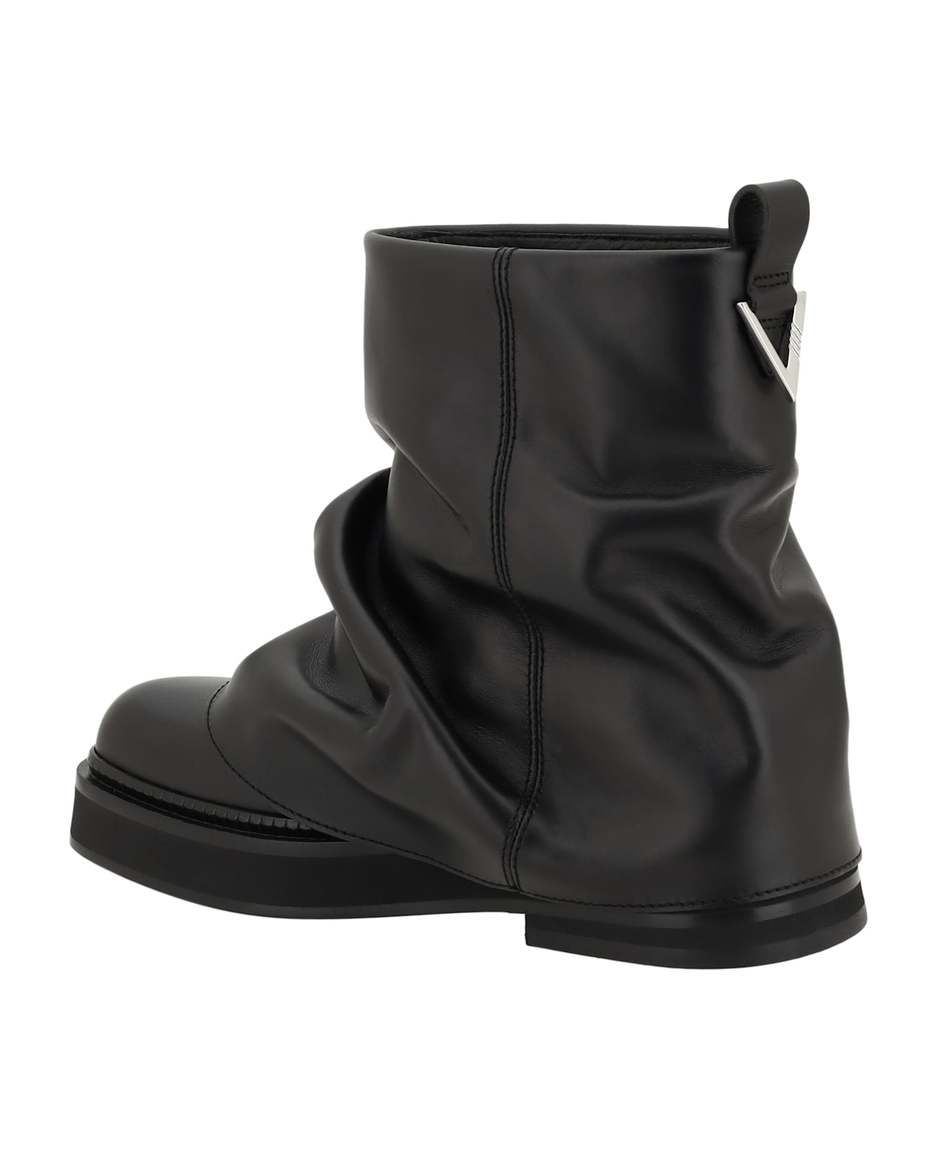 The Attico Mini Robin Ankle Boots - Black