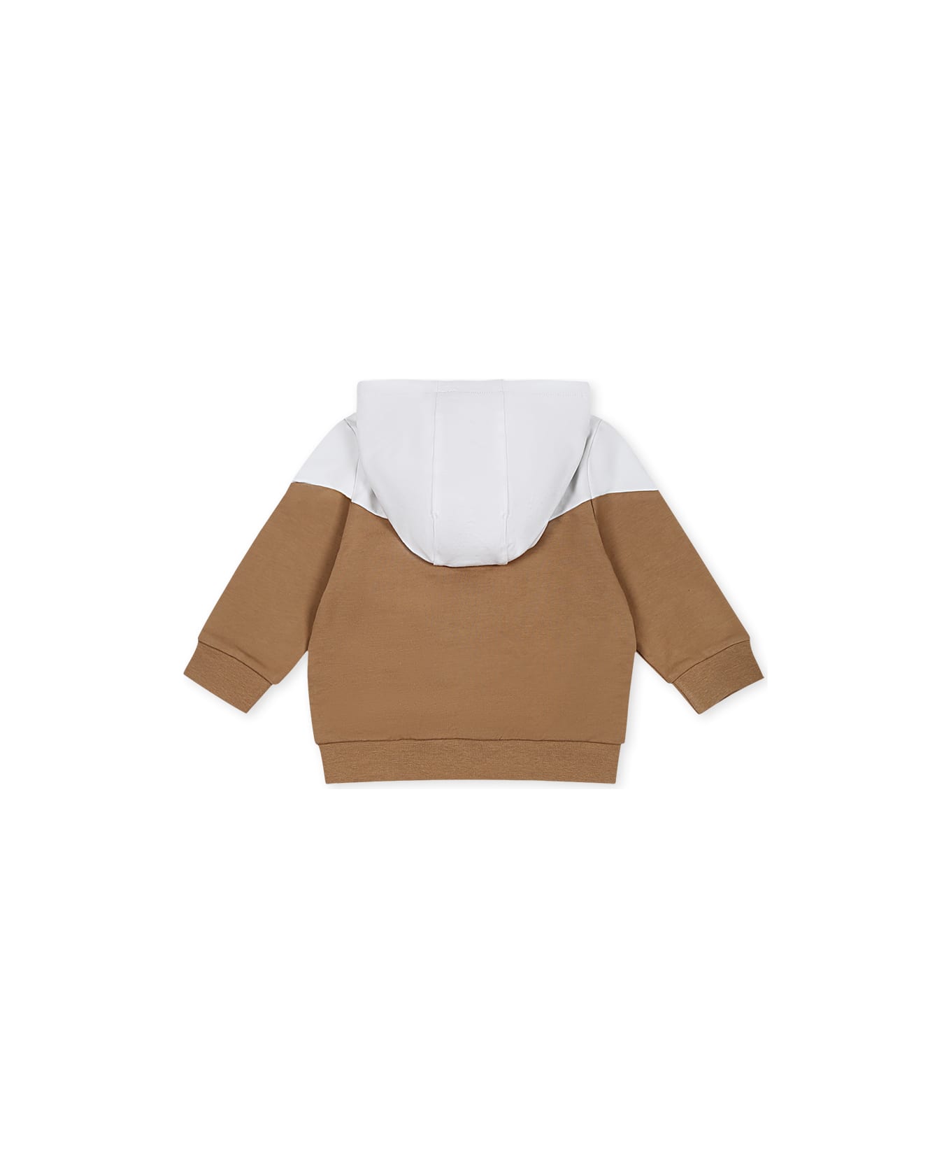 Hugo Boss Brown Suit For Baby Boy With Logo - Brown