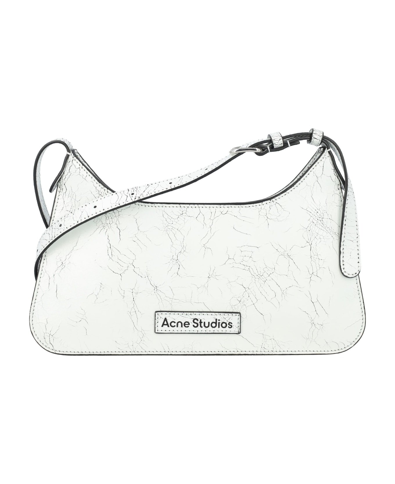 Acne Studios Platt Mini Shoulder Bag - WHITE