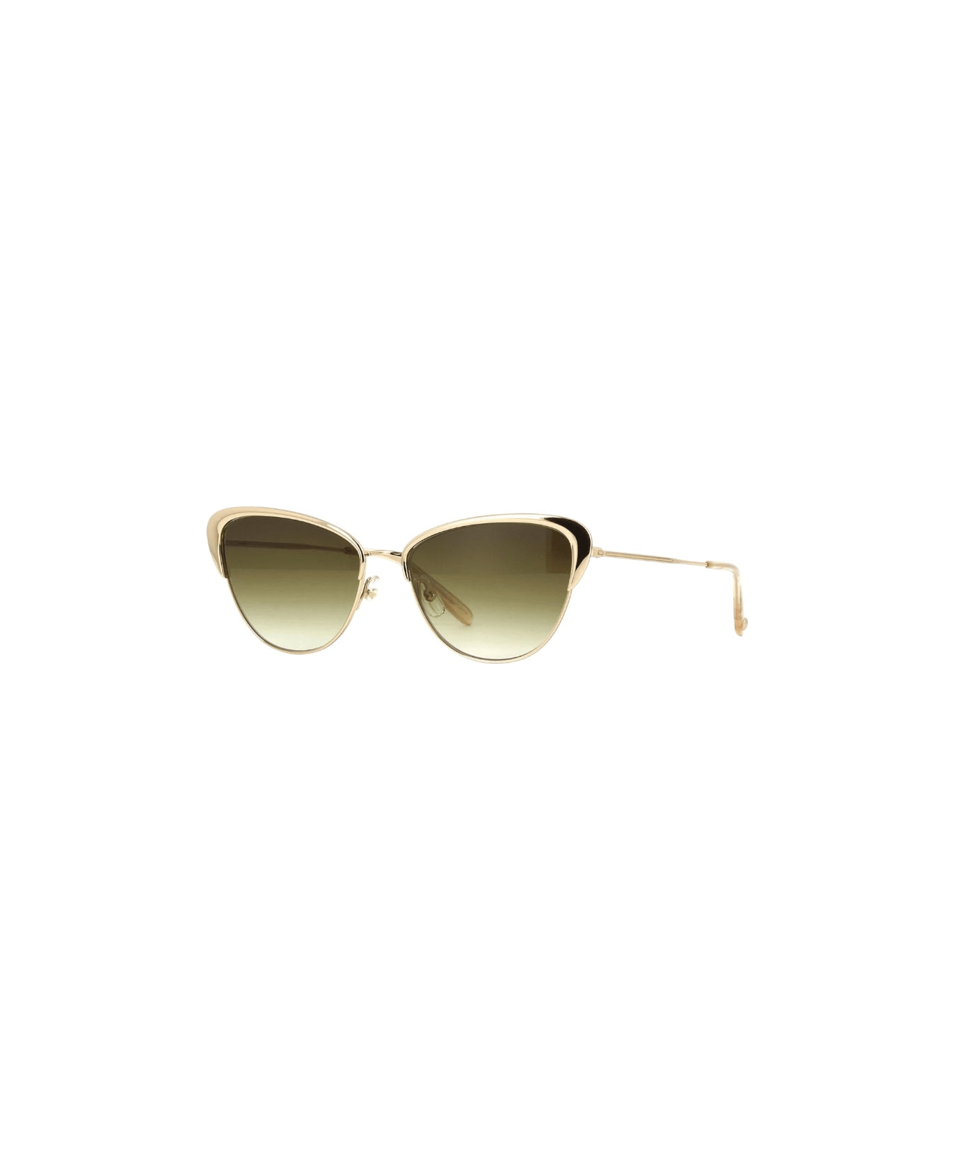 Garrett Leight Vista - Gold Sunglasses