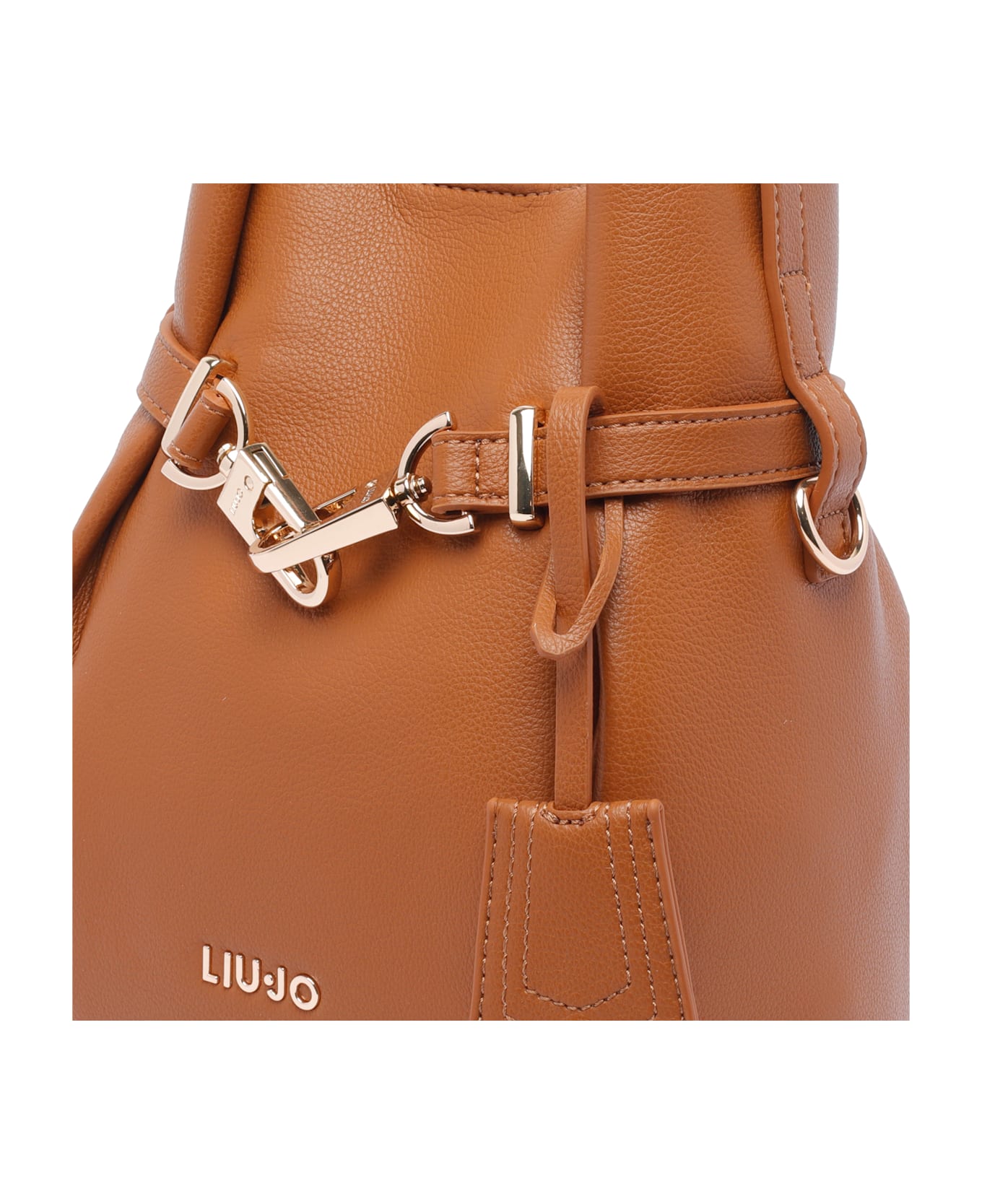 Liu-Jo Logo Backpack - Brown
