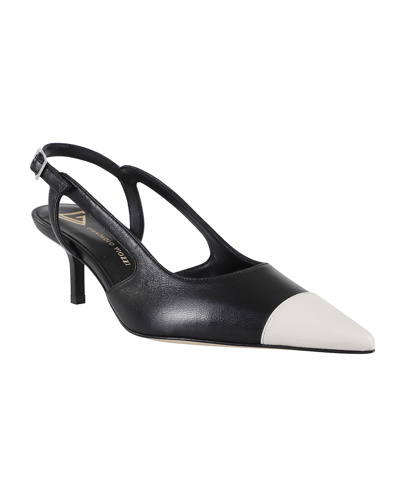Giampaolo Viozzi Decollete Nappa - Nero Burro 