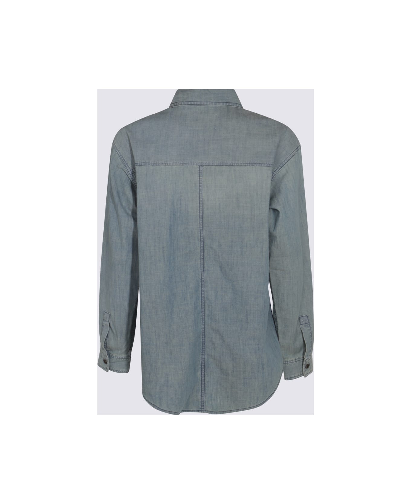 Marant Étoile Blue Cotton Ovelia-ga Shirt - Blue