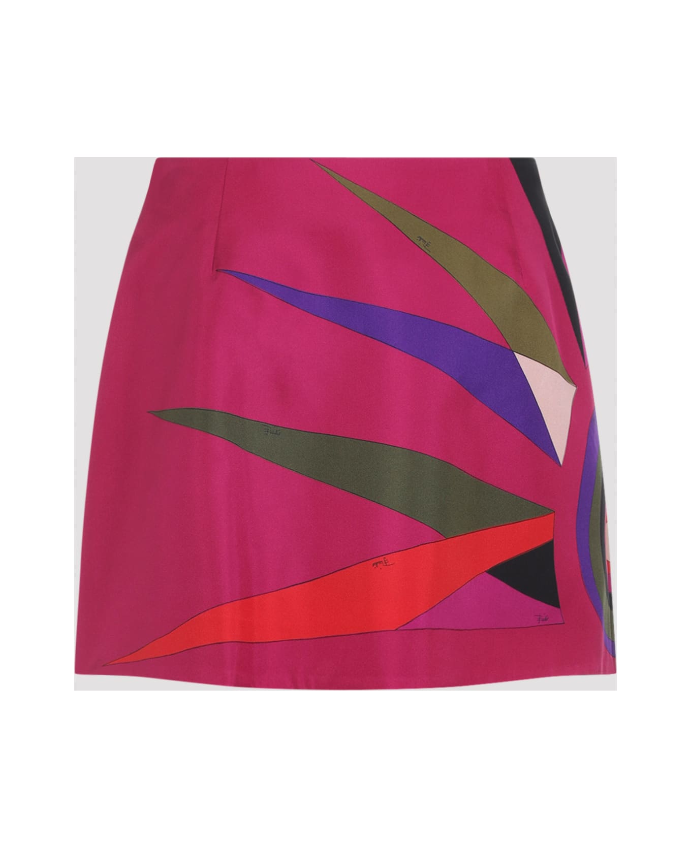 Pucci Acetate Mini Skirt - Multicolor