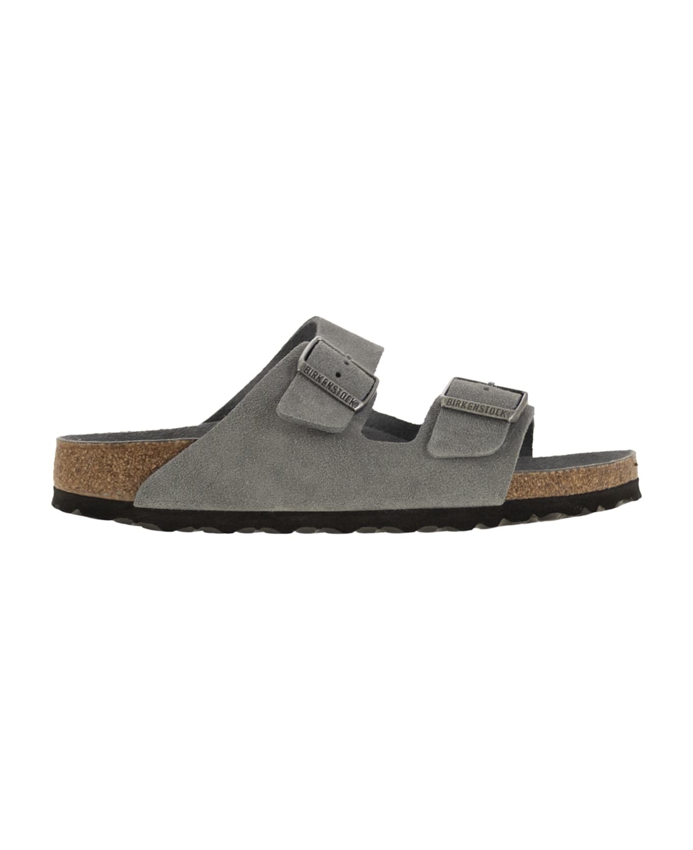 Birkenstock Arizona - Flat Sandal - Grey