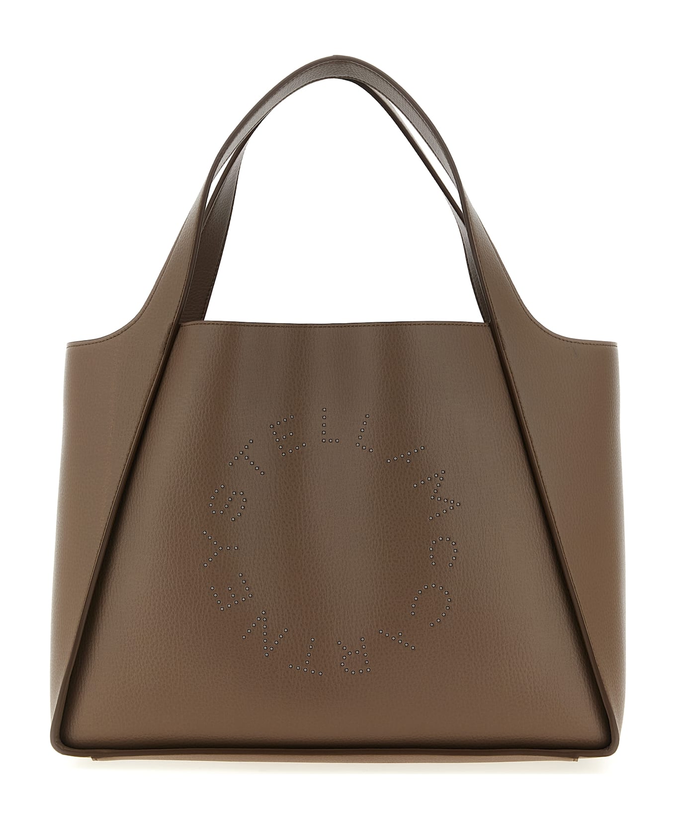 Stella McCartney Logo Shopping Bag - Brown