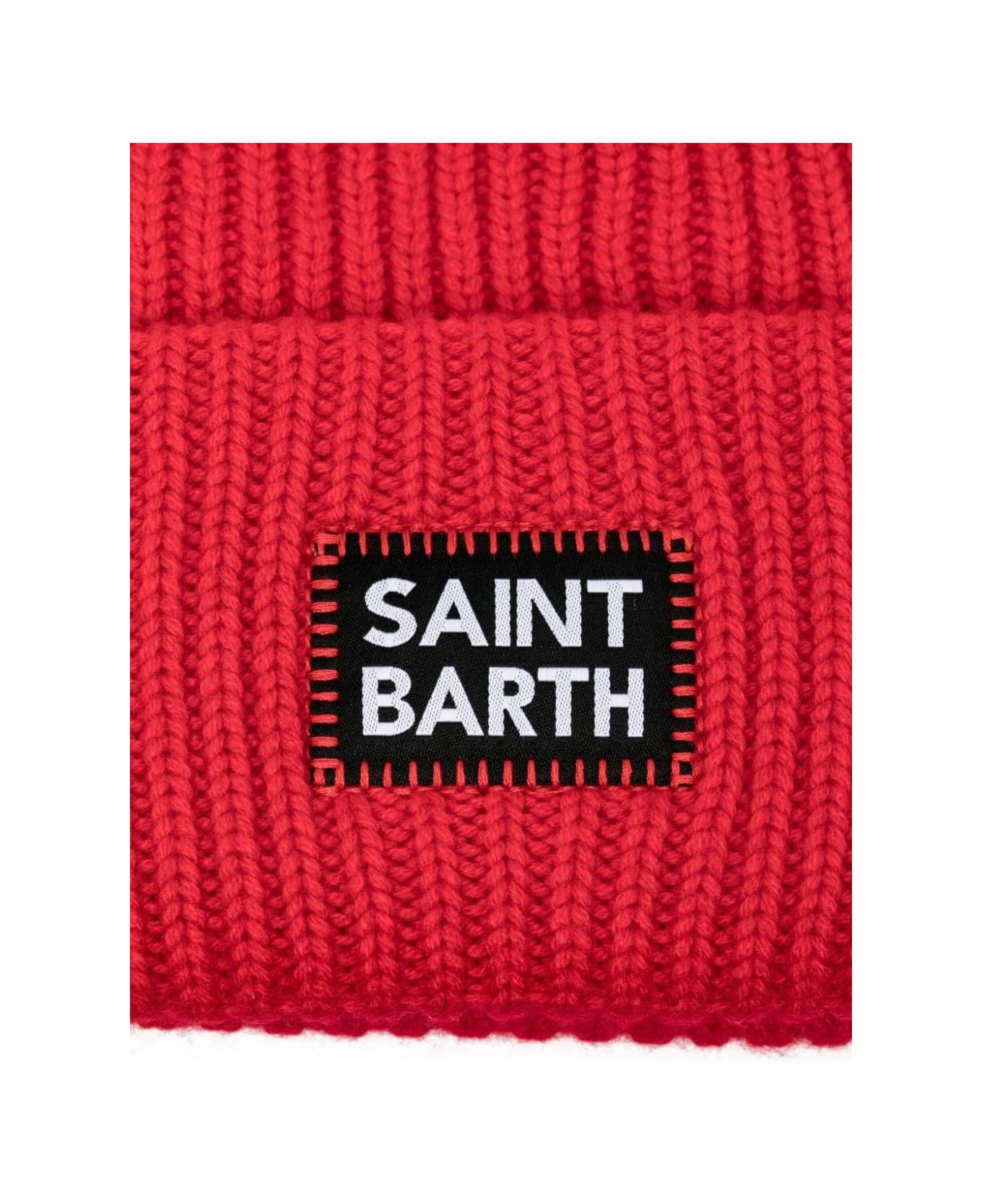 MC2 Saint Barth Berry Knitted Cap - Red