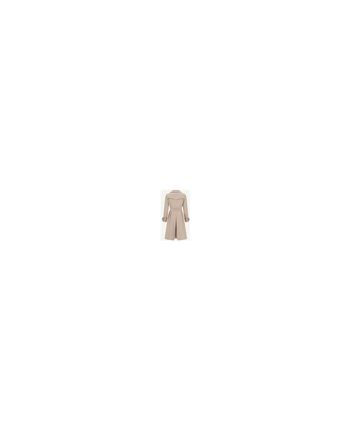 Herno Trench D.petto Delon Dett. - Crema