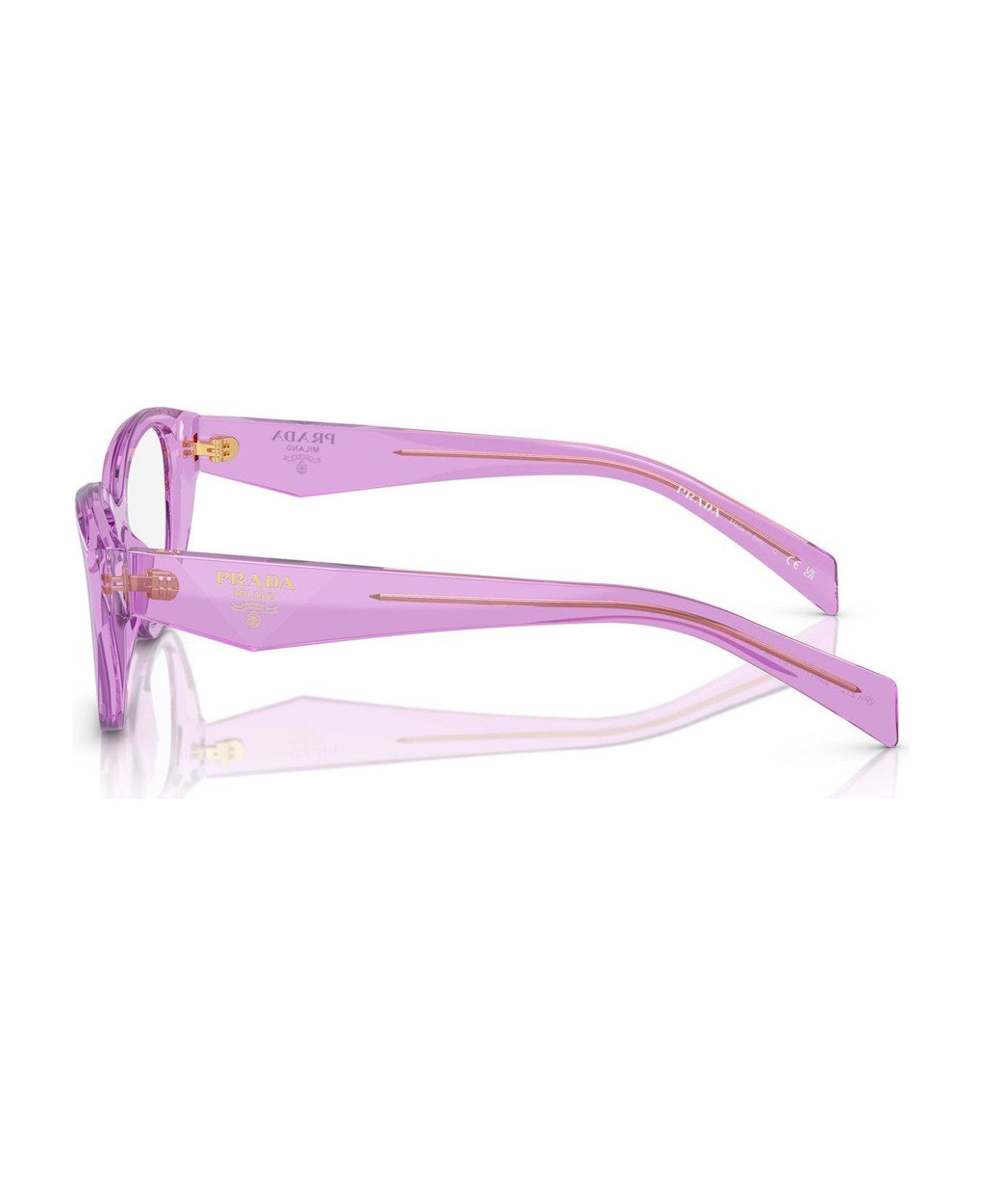 Prada Eyewear Cat-eye Glasses - 13R1O1