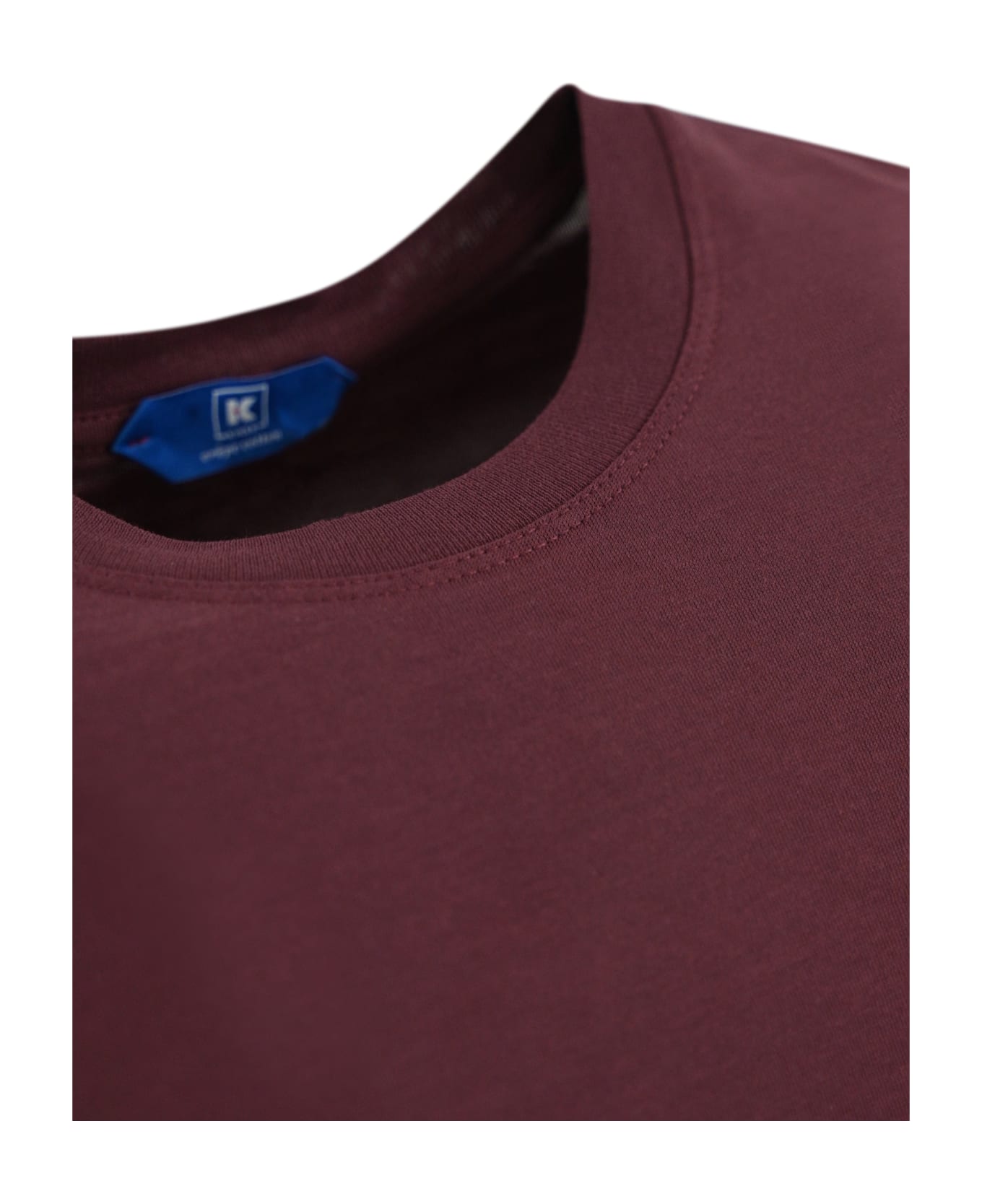 Kired Cotton Jersey T-shirt - Sangria