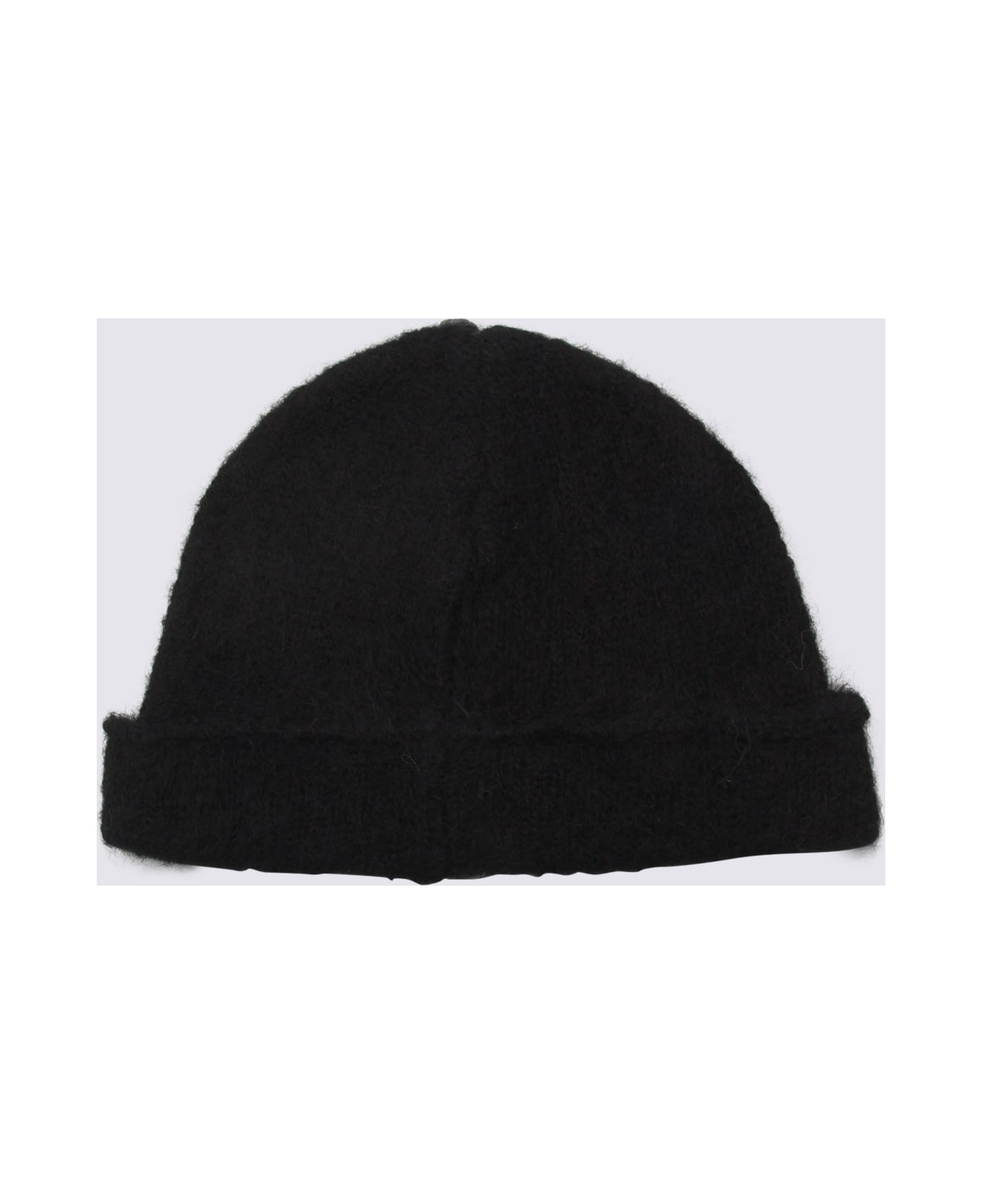 Thom Krom Black Wool Beanie - Black