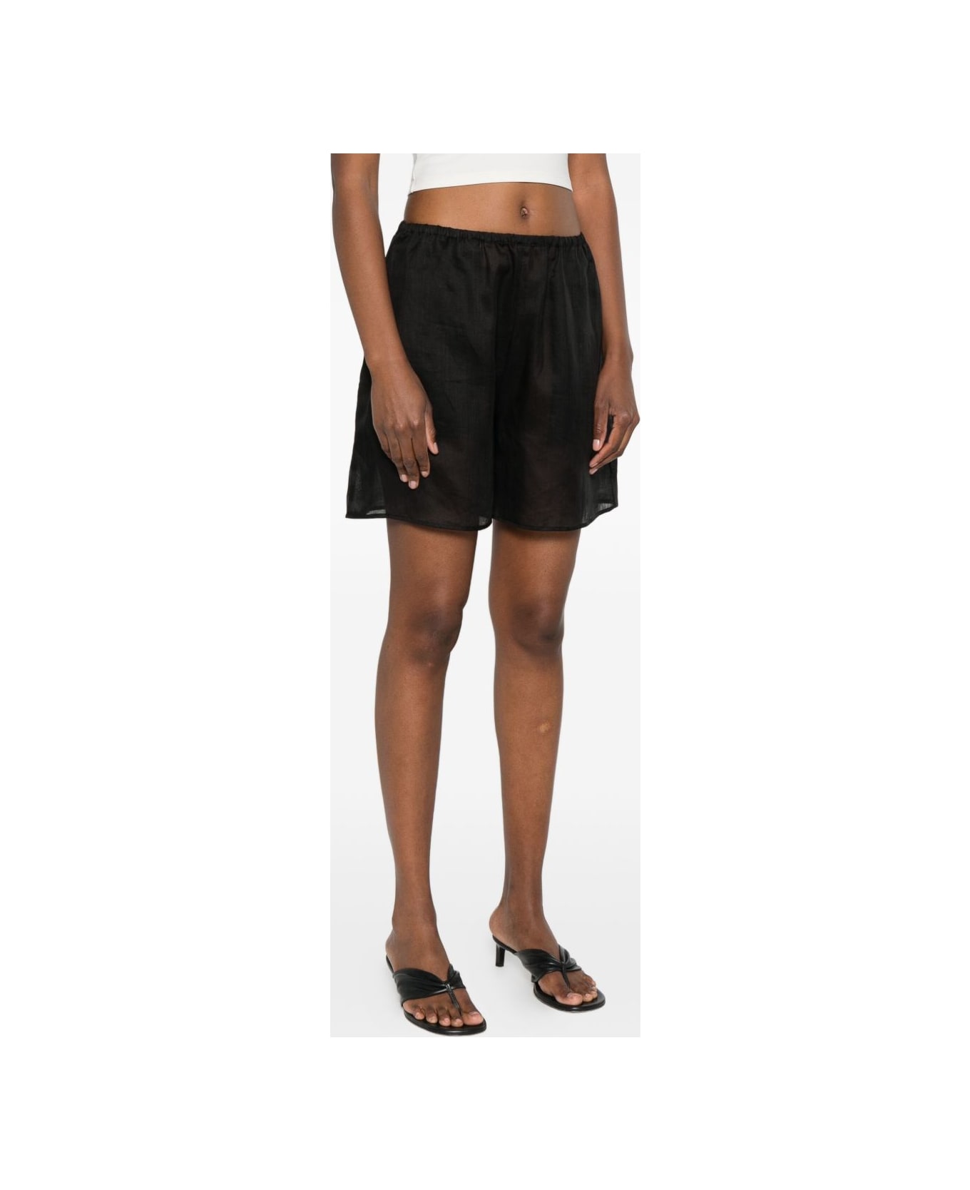Totême Summer Shorts - Nero