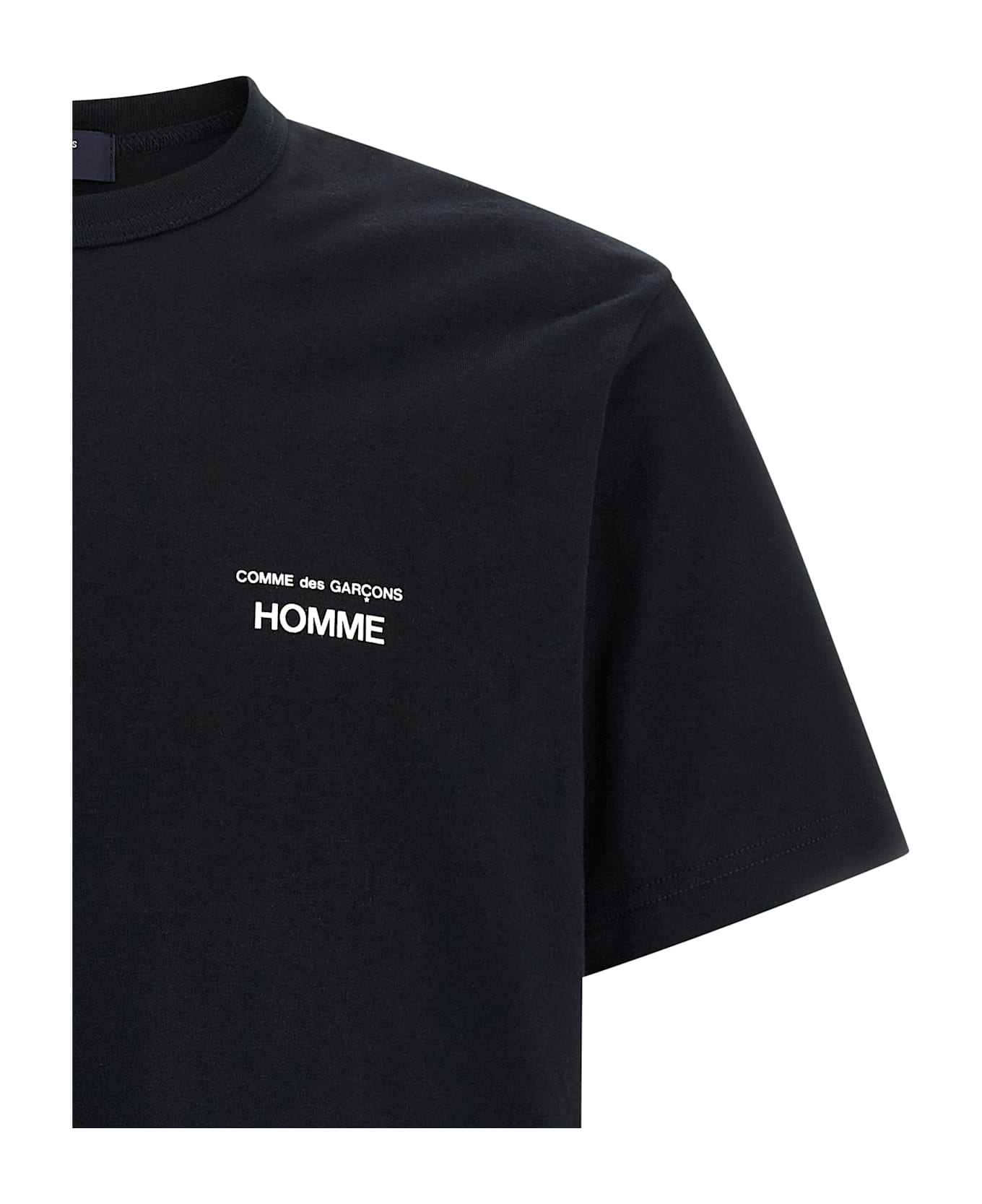 Comme des Garçons Homme Logo T-shirt - White/Black