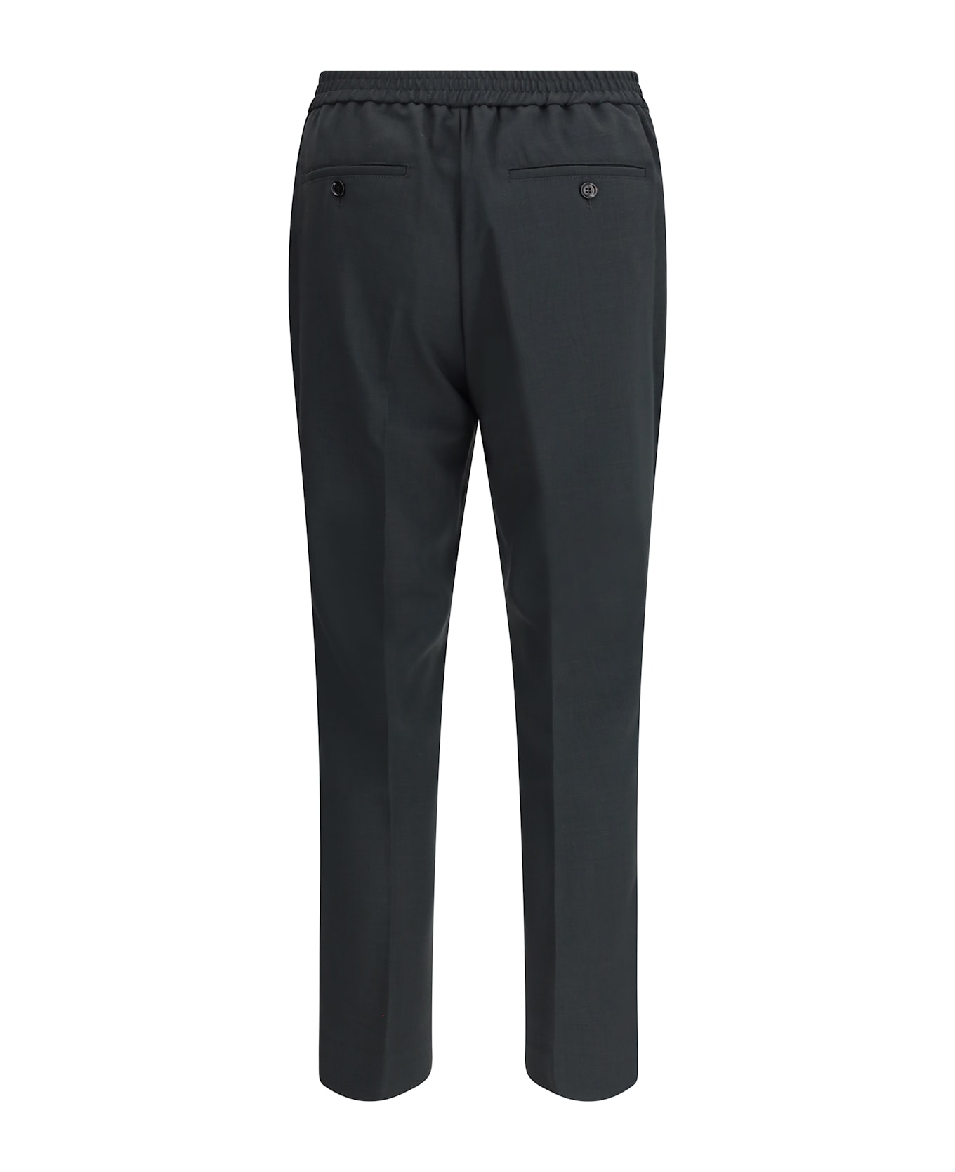 Ami Alexandre Mattiussi Elasticized Waist Pants - CHARCOAL