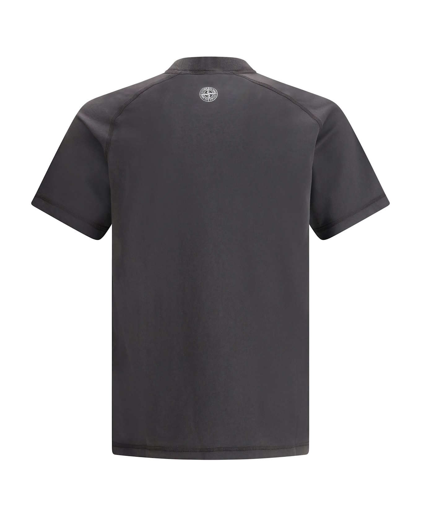 Stone Island Logoed T-shirt - Antracite