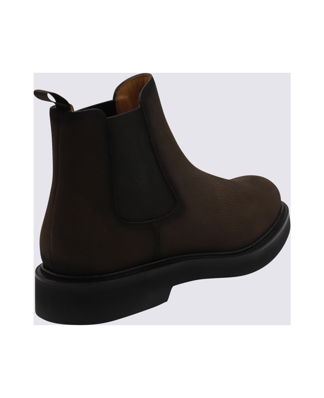 Church's Ebony Leather Leicester Boots - EBONY