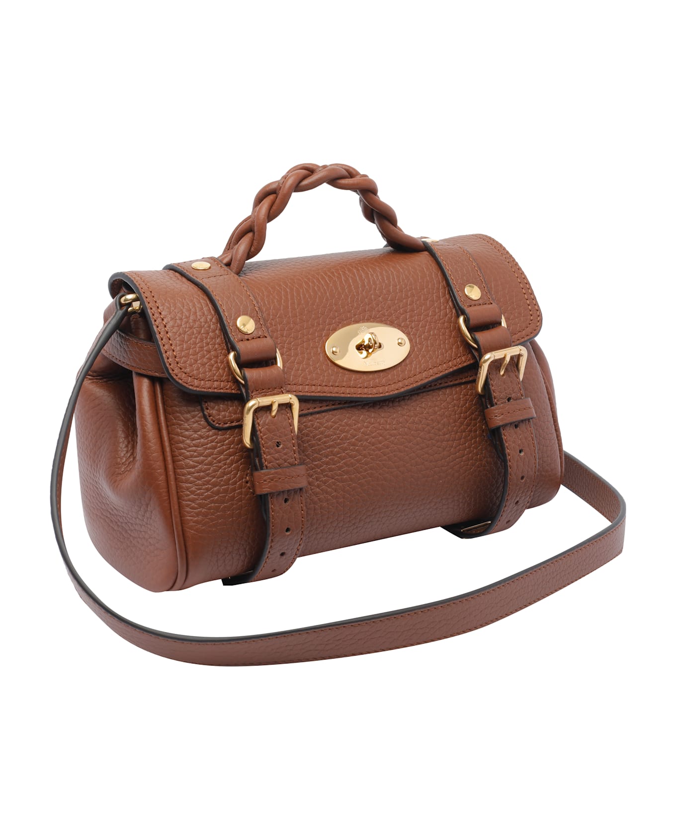 Mulberry Mini Alexa Handbag - Brown