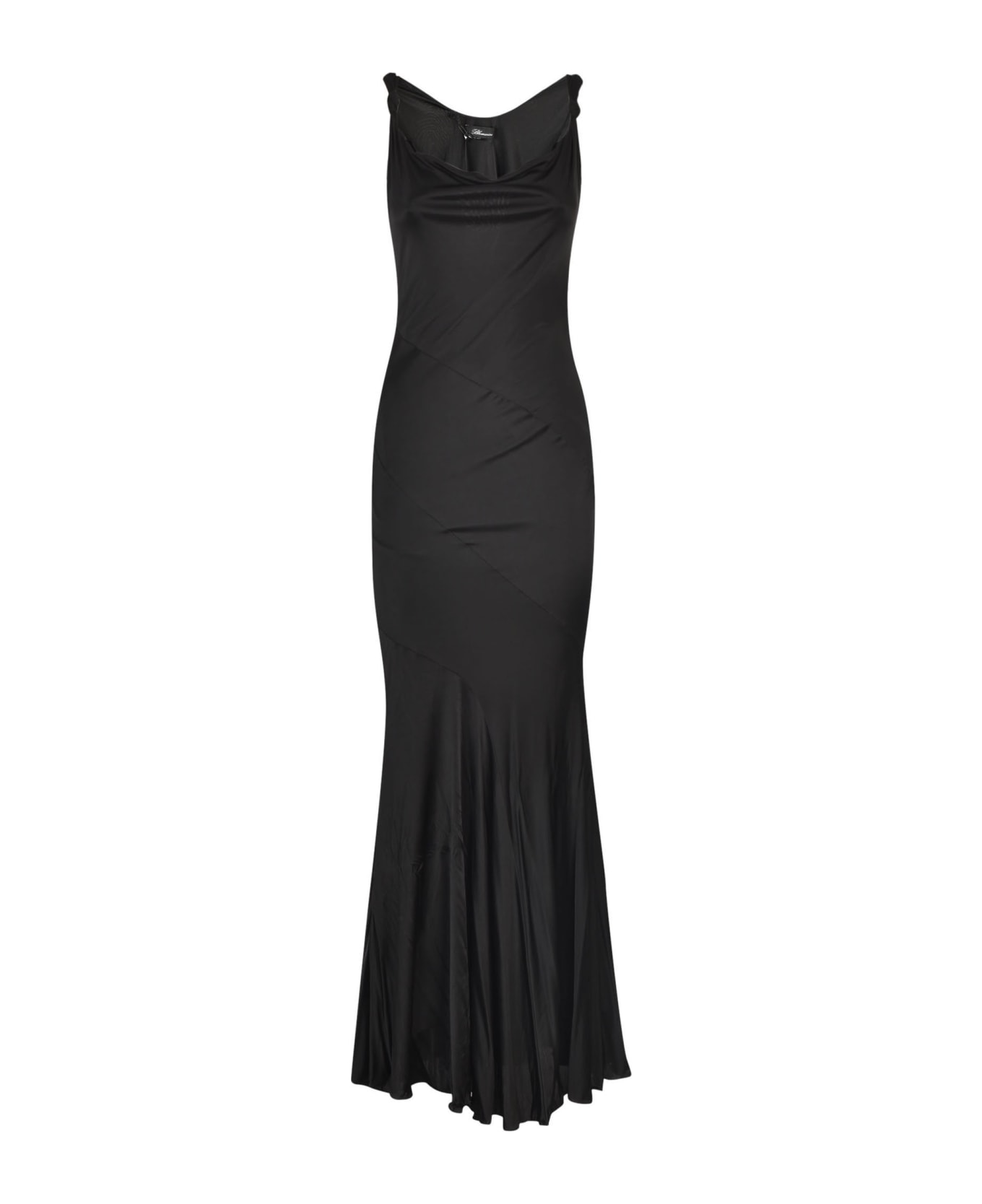 Blumarine Sleeveless Long-length Dress - Nero