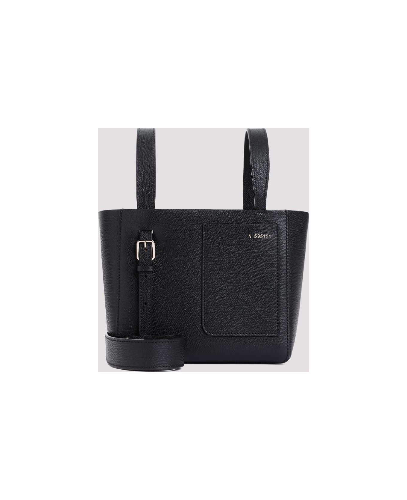 Valextra Bucket Mini Bag - Nn Nero