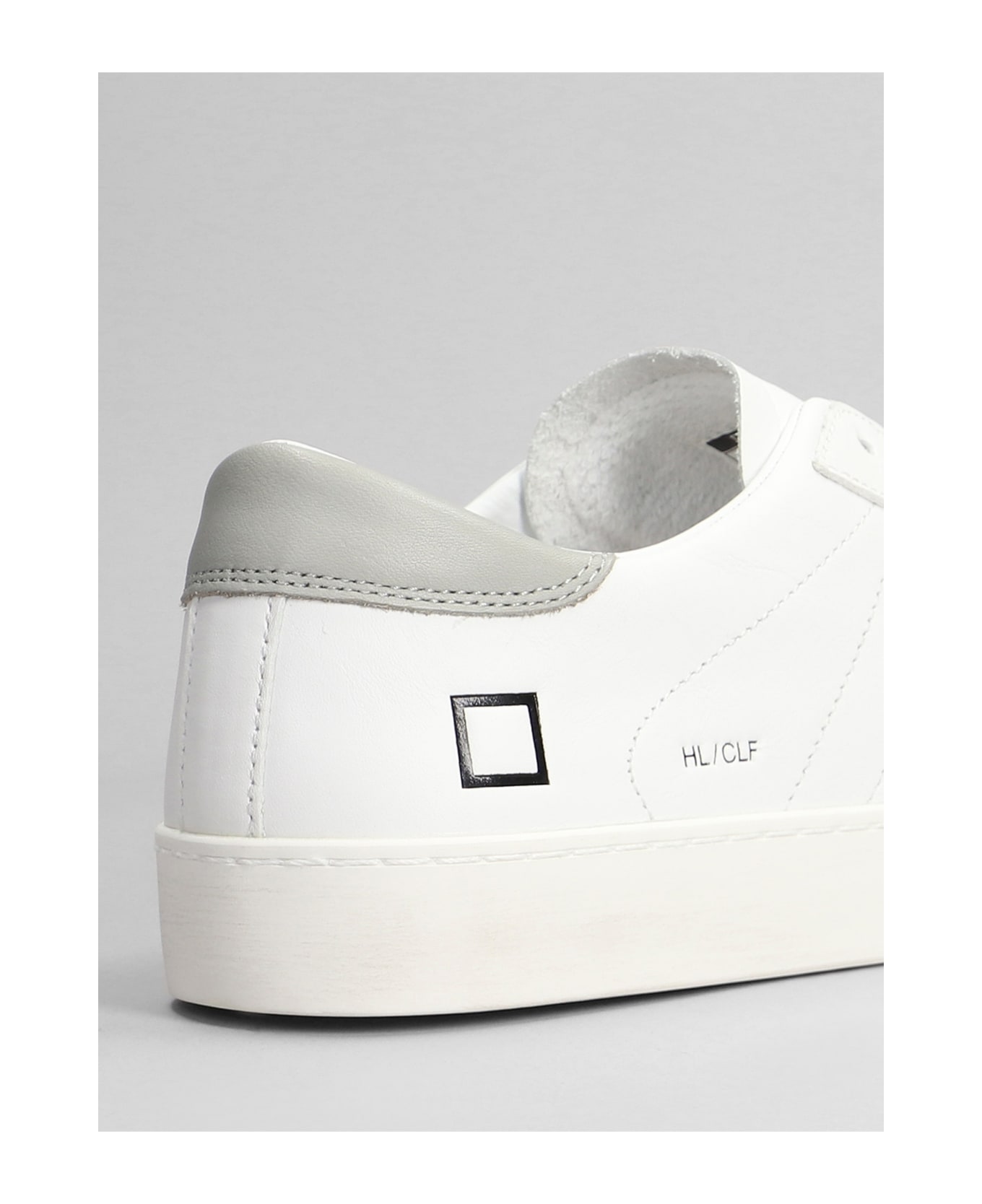D.A.T.E. Hill Low Sneakers In White Leather - white スニーカー