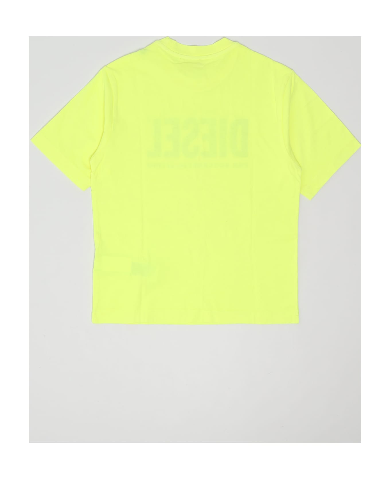 Diesel T-shirt Tnuci T-shirt - GIALLO FLUO Tシャツ＆ポロシャツ