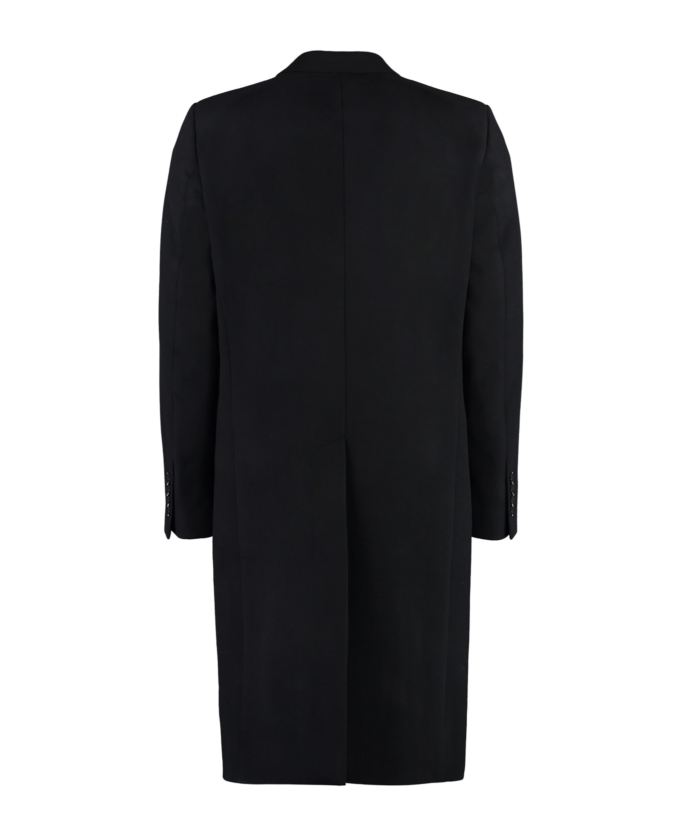 Dolce & Gabbana Single-breasted Wool Coat - Black コート